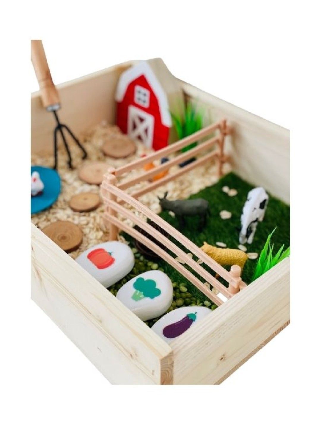 Learning Play Fun Farm Sensory Play Box (No Color- Image 4)