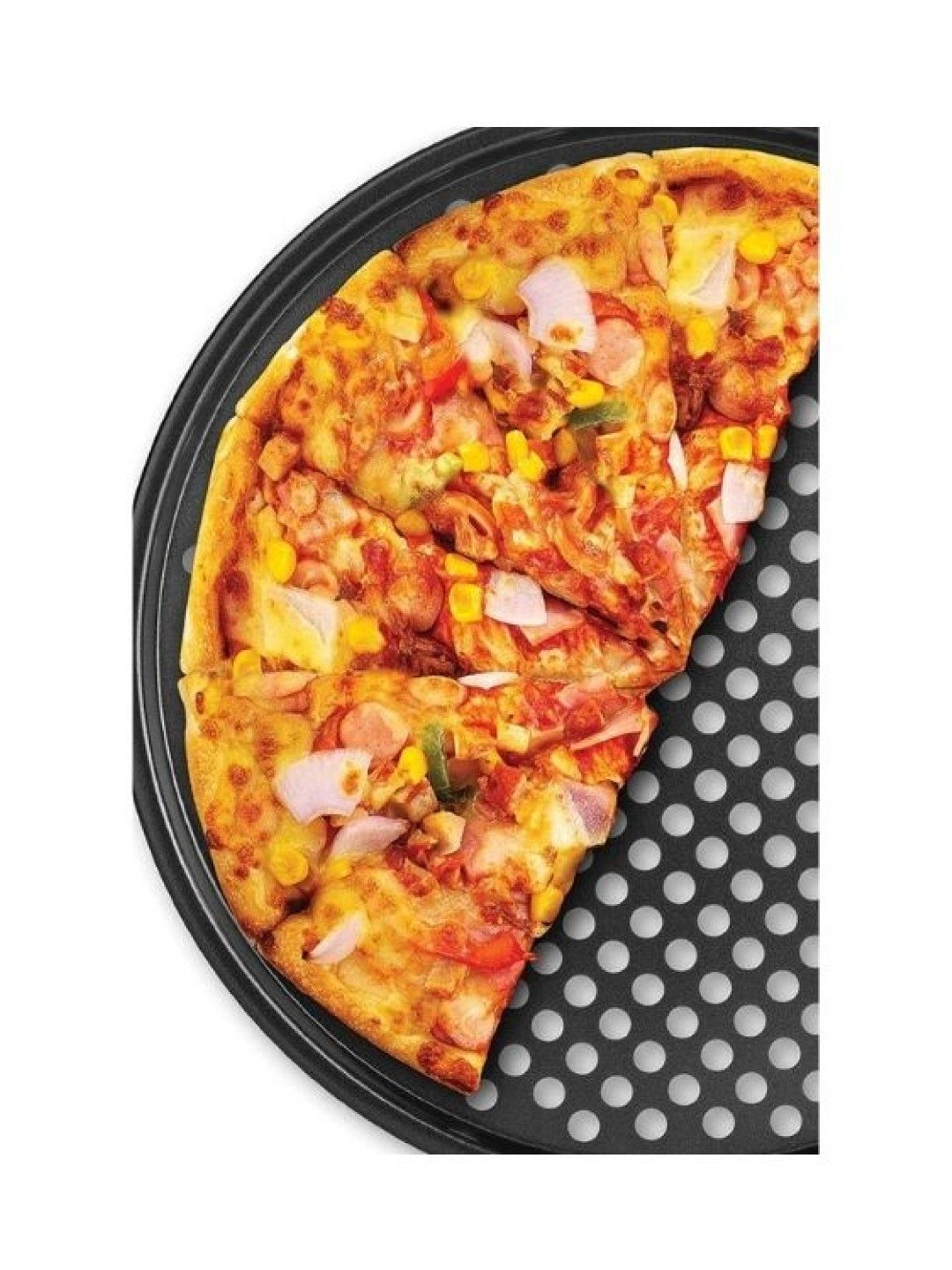 Sunbeams Lifestyle Slique Premium Non-Stick Pizza Pan Design A (No Color- Image 3)