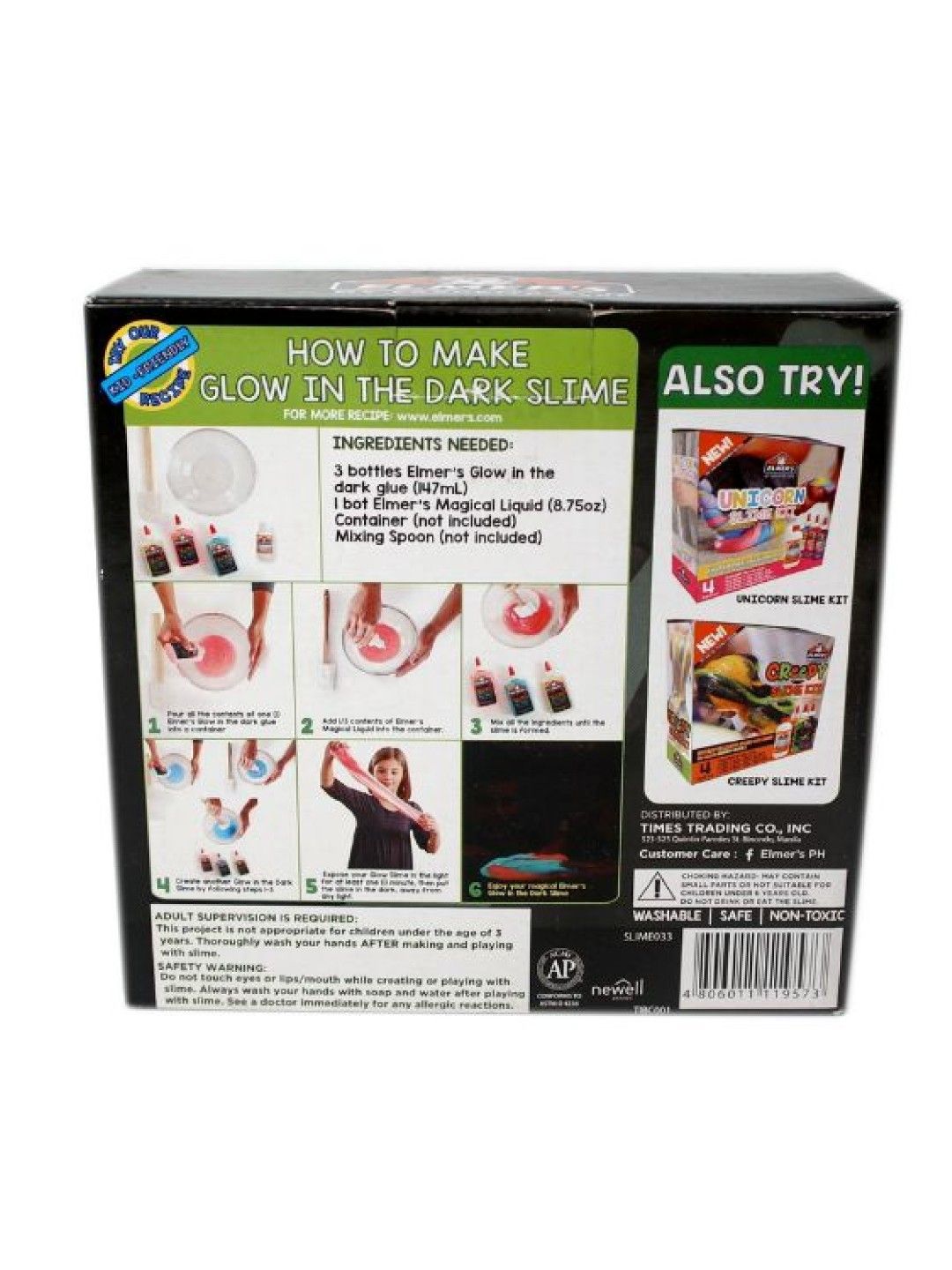 Elmer's Creepy Slime Kit (No Color- Image 4)