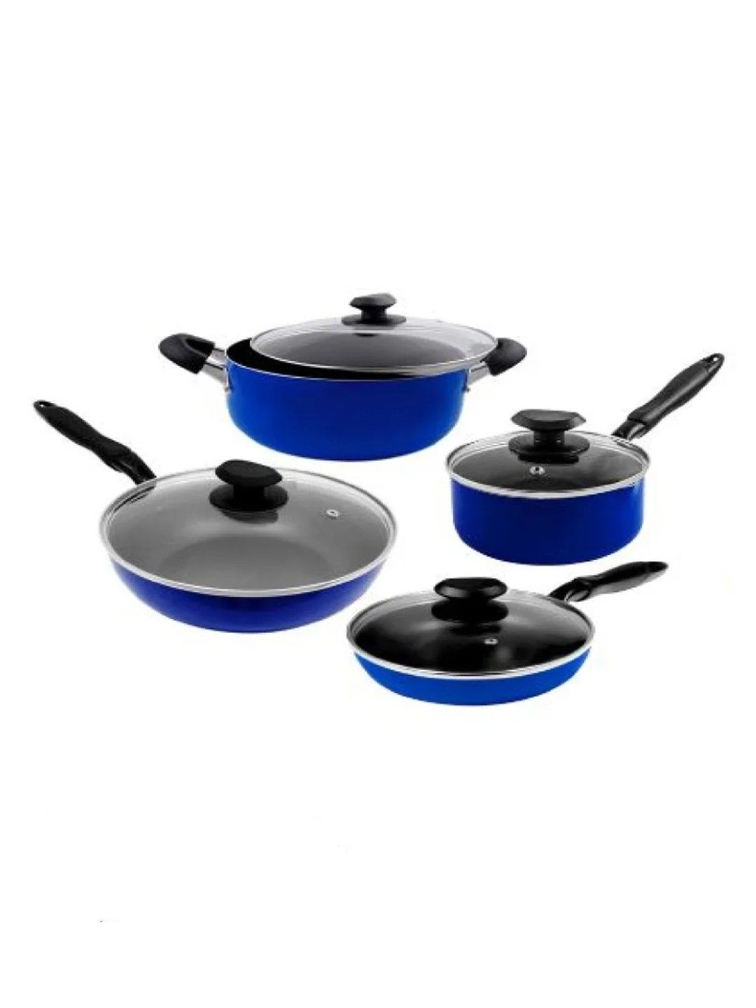 Masflex Limited Edition Classic Cookware Set 2 in Blue (8-Piece) (No Color- Image 1)