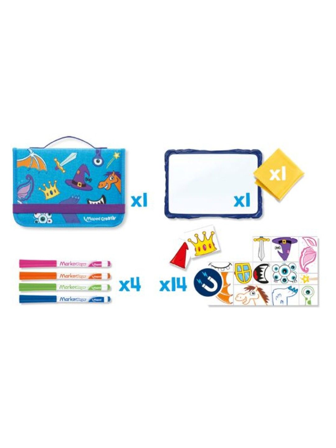 Maped Creativ Travel Essentials - Magnetic Creations (No Color- Image 1)