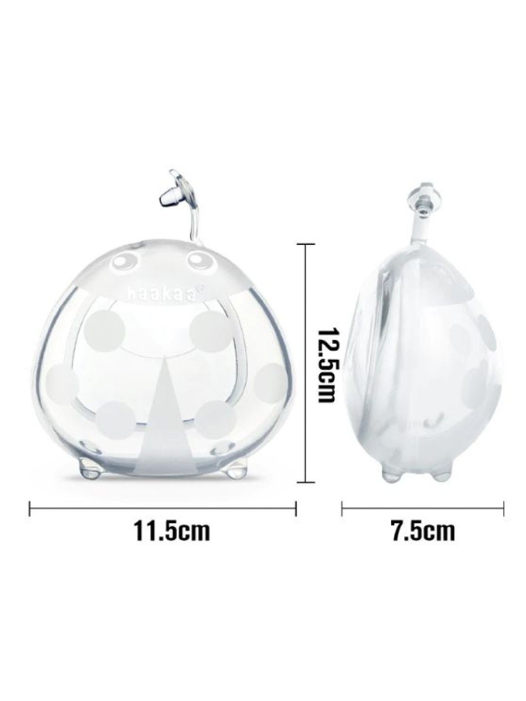 Haakaa Ladybug Silicone Breast Milk Collector (150ml) (No Color- Image 3)