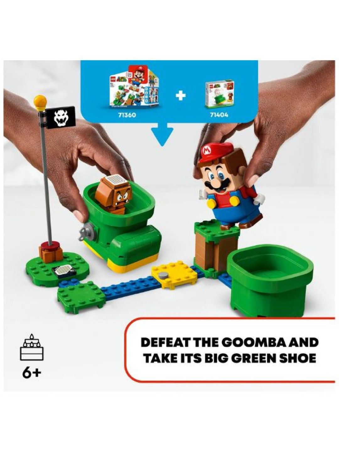 Lego Super Mario Goomba's Shoe Expansion Set Building Blocks (76pcs) (No Color- Image 4)