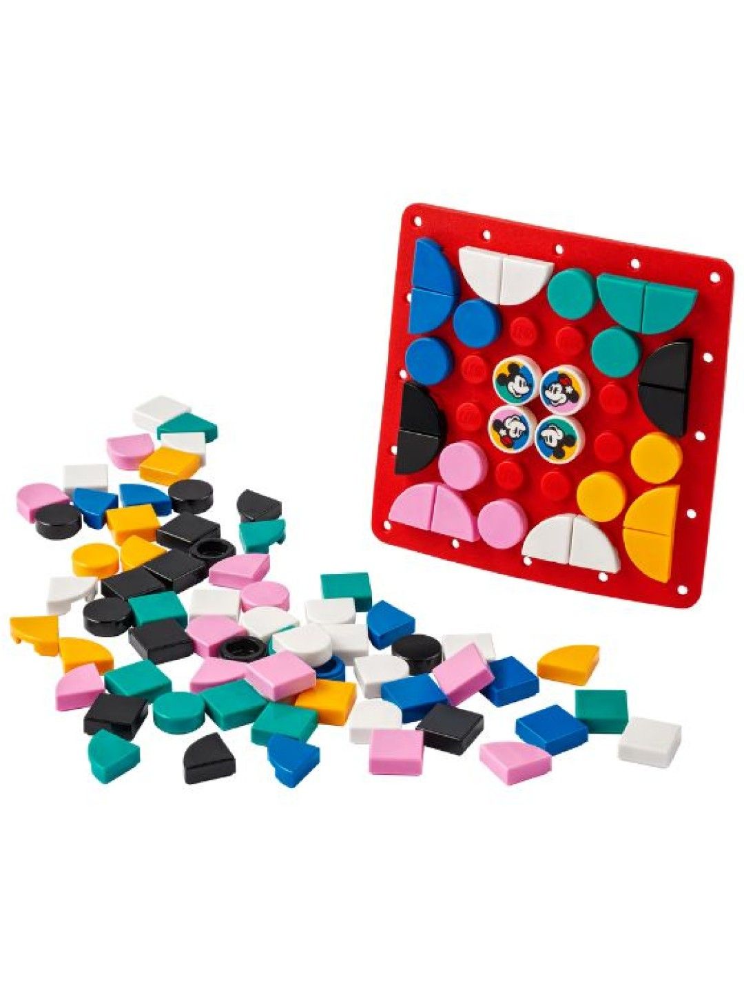 Lego Dots Mickey Mouse and Minnie Mouse Stitch-On Patch Building Blocks (95pcs)