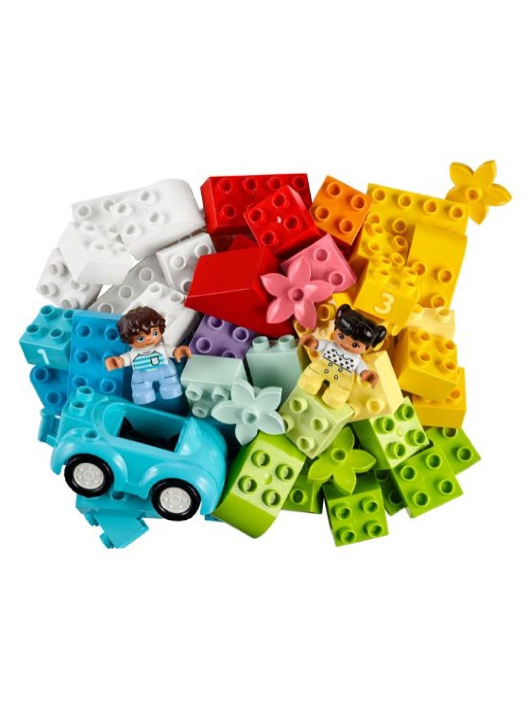 Lego Duplo® Classic Brick Box Building Blocks (65 pcs) (No Color- Image 1)