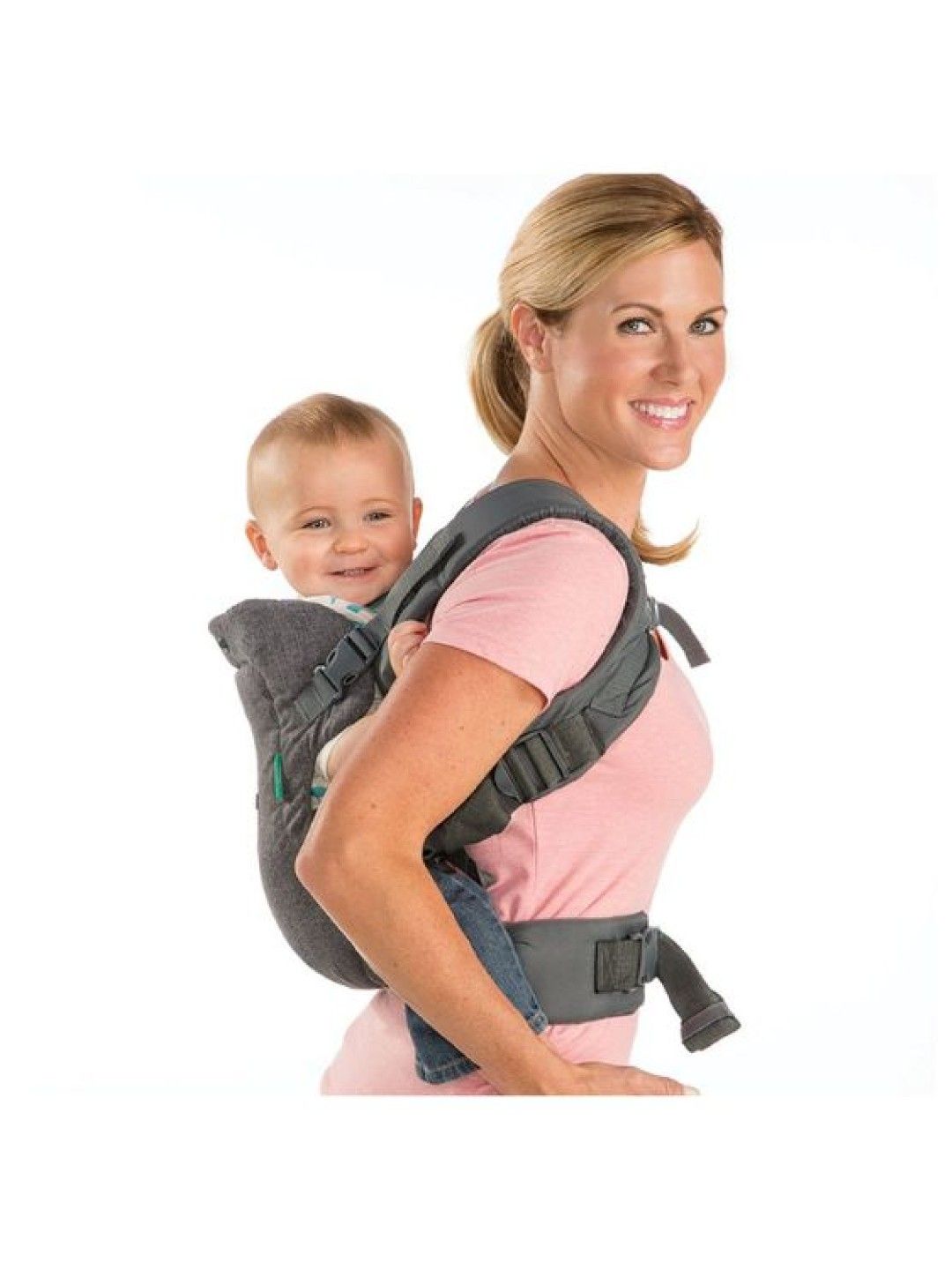 Infantino Flip Advance 4 In 1 Convertible Carrier (Classic Grey) (No Color- Image 3)