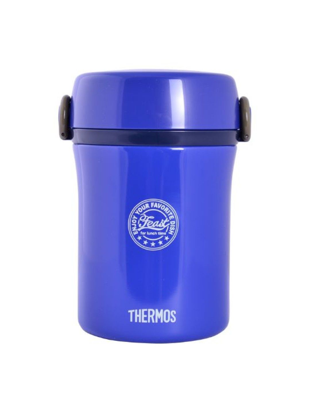 Thermos JBC-801 Lunch Box Jar with Bag - Navy Blue (1.3L)