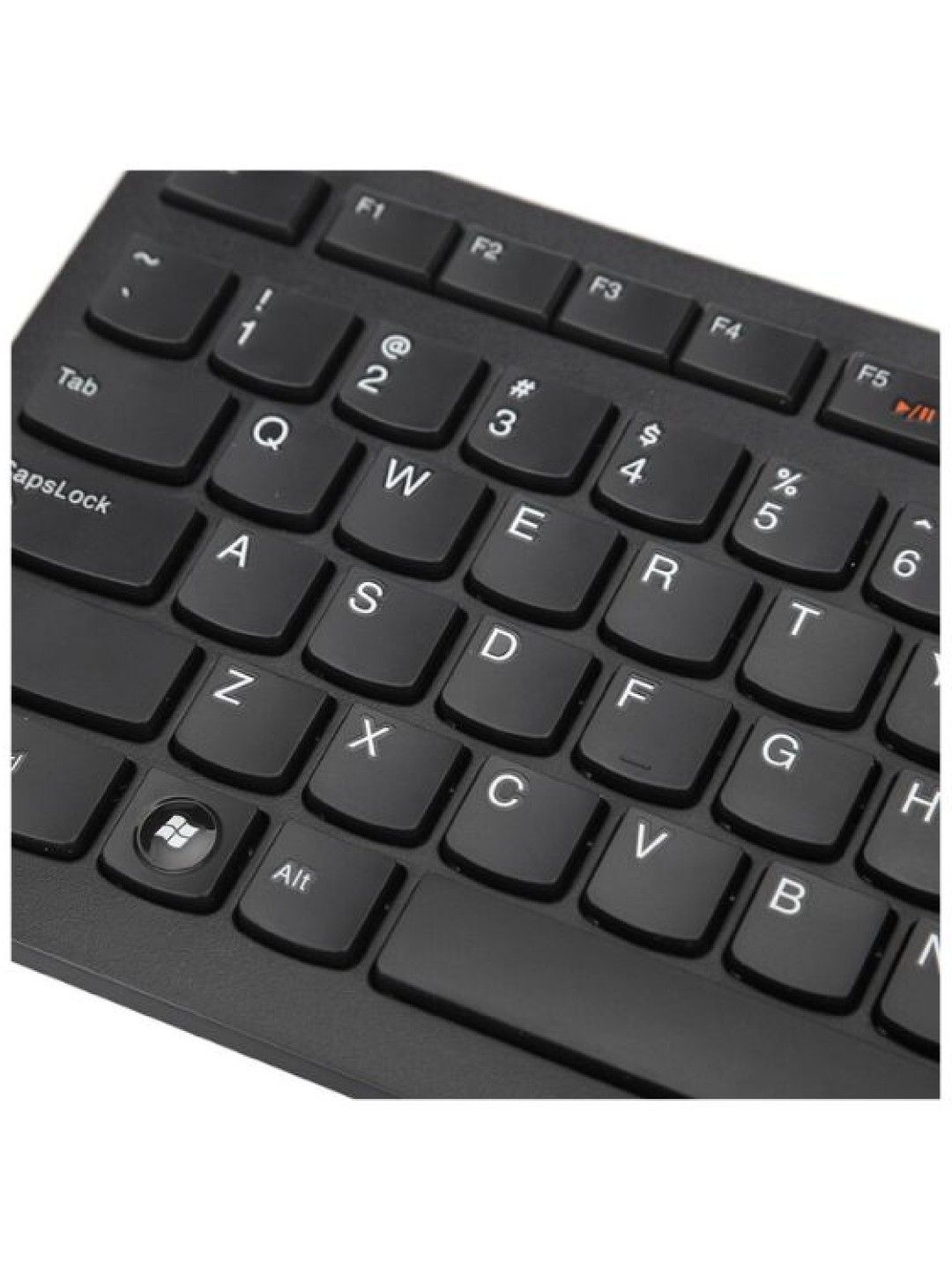 Lenovo K5819 US 104-Keys Keyboard (Black- Image 4)