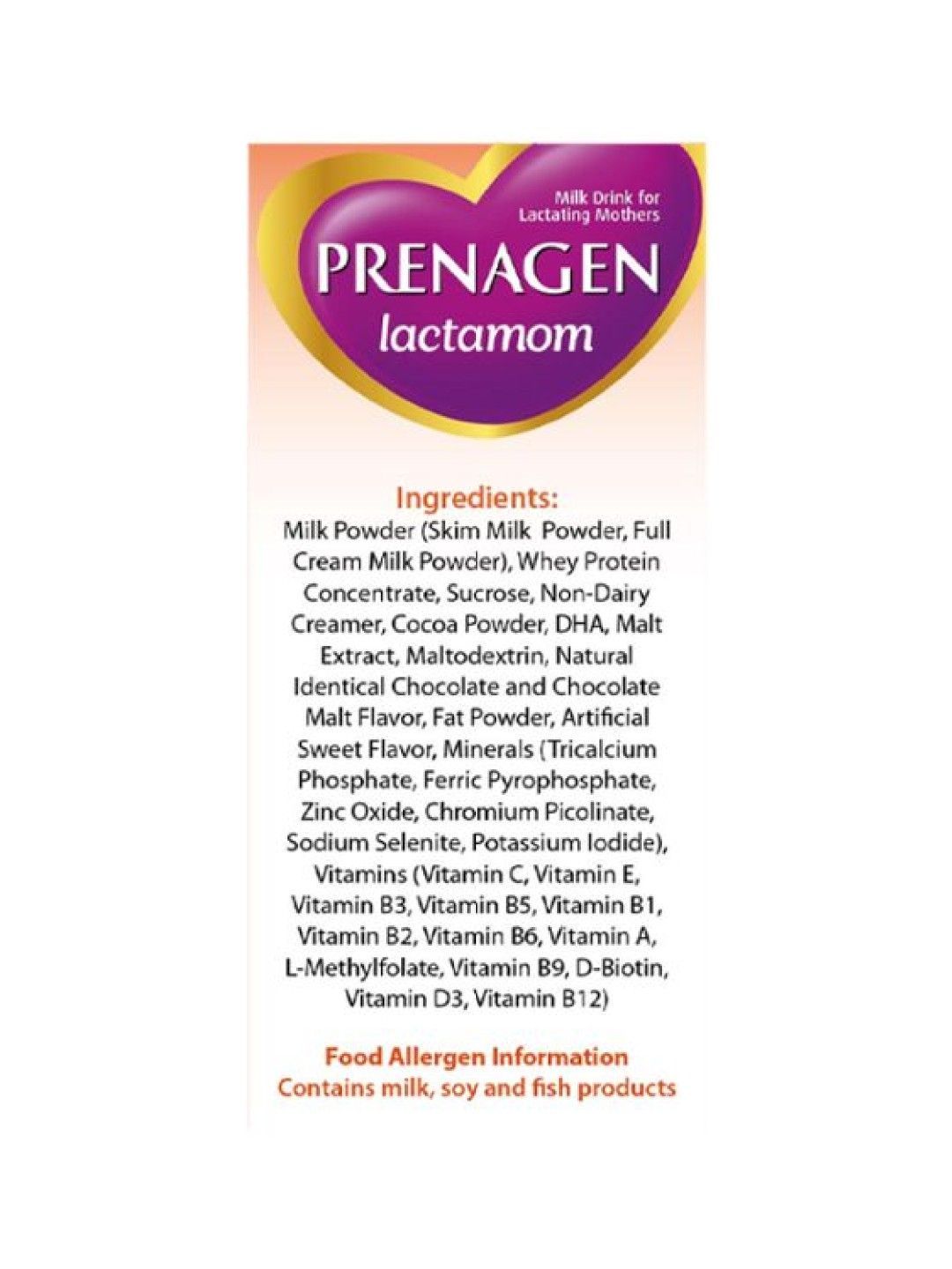 Prenagen Lactamom Velvety Chocolate (No Color- Image 4)