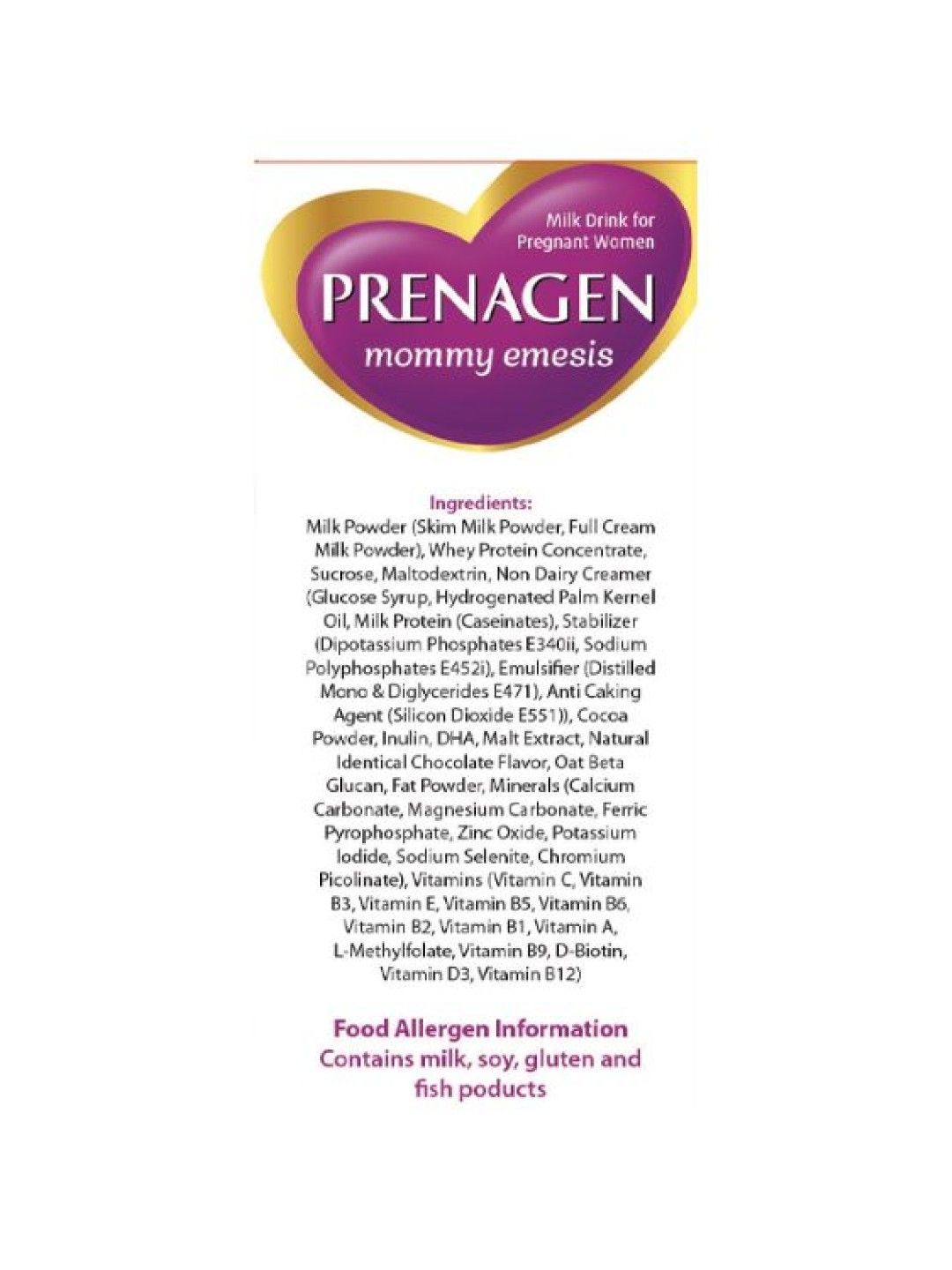 Prenagen Mommy Emesis Velvety Chocolate (No Color- Image 4)