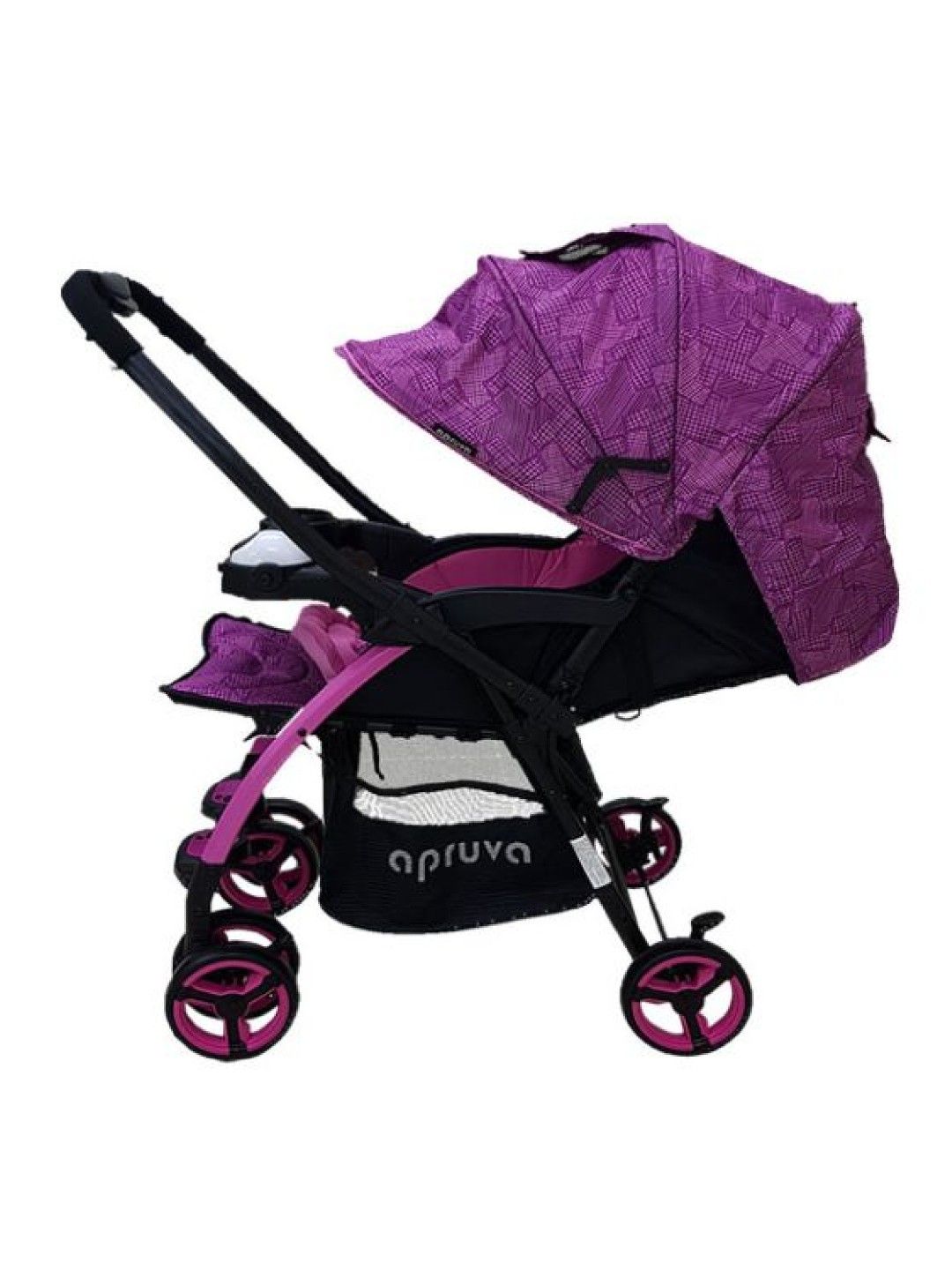 Apruva Aller De Luxe Reversible Stroller (Purple- Image 4)