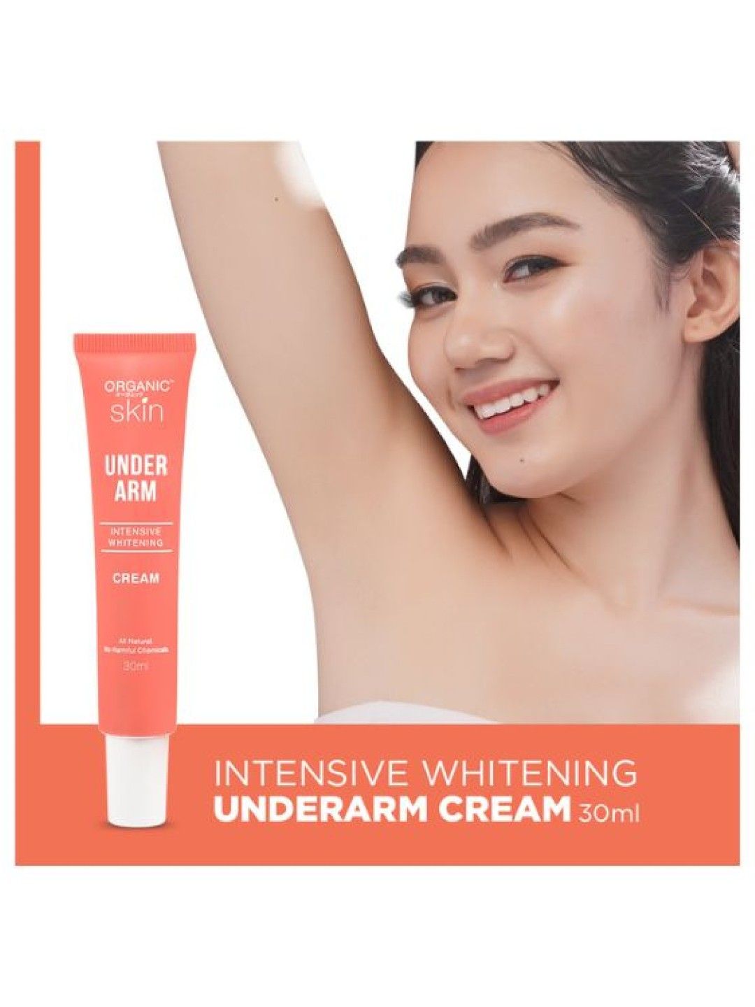 Organic Skin Japan Underarm Intensive Whitening Cream (30ml) (No Color- Image 4)