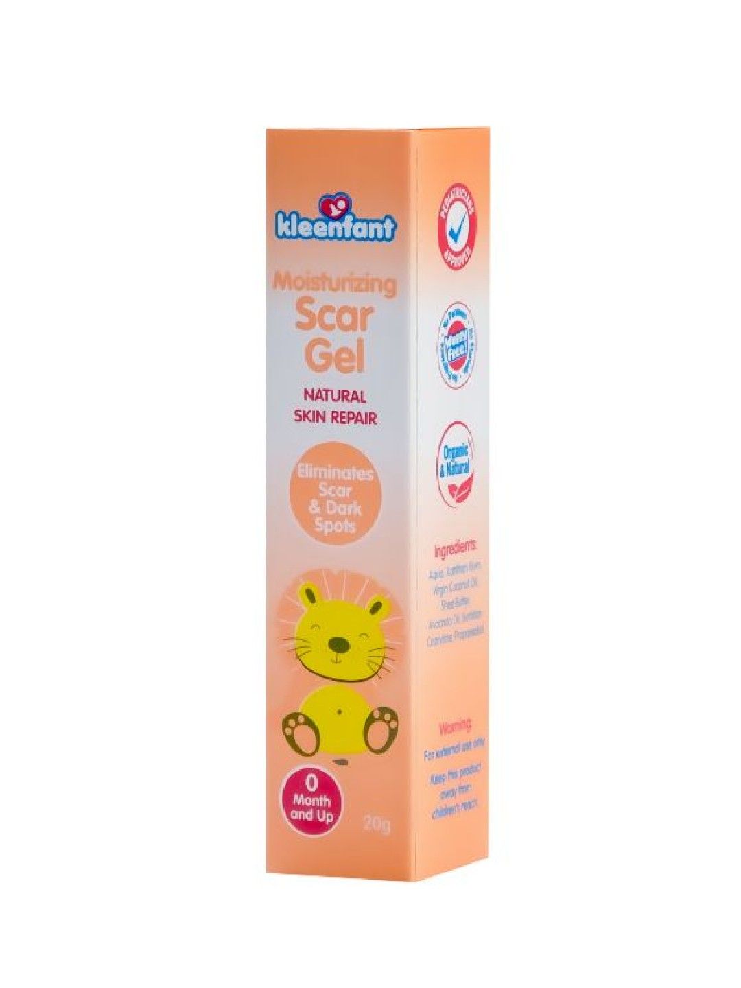 Kleenfant Moisturizing Scar Gel (No Color- Image 4)