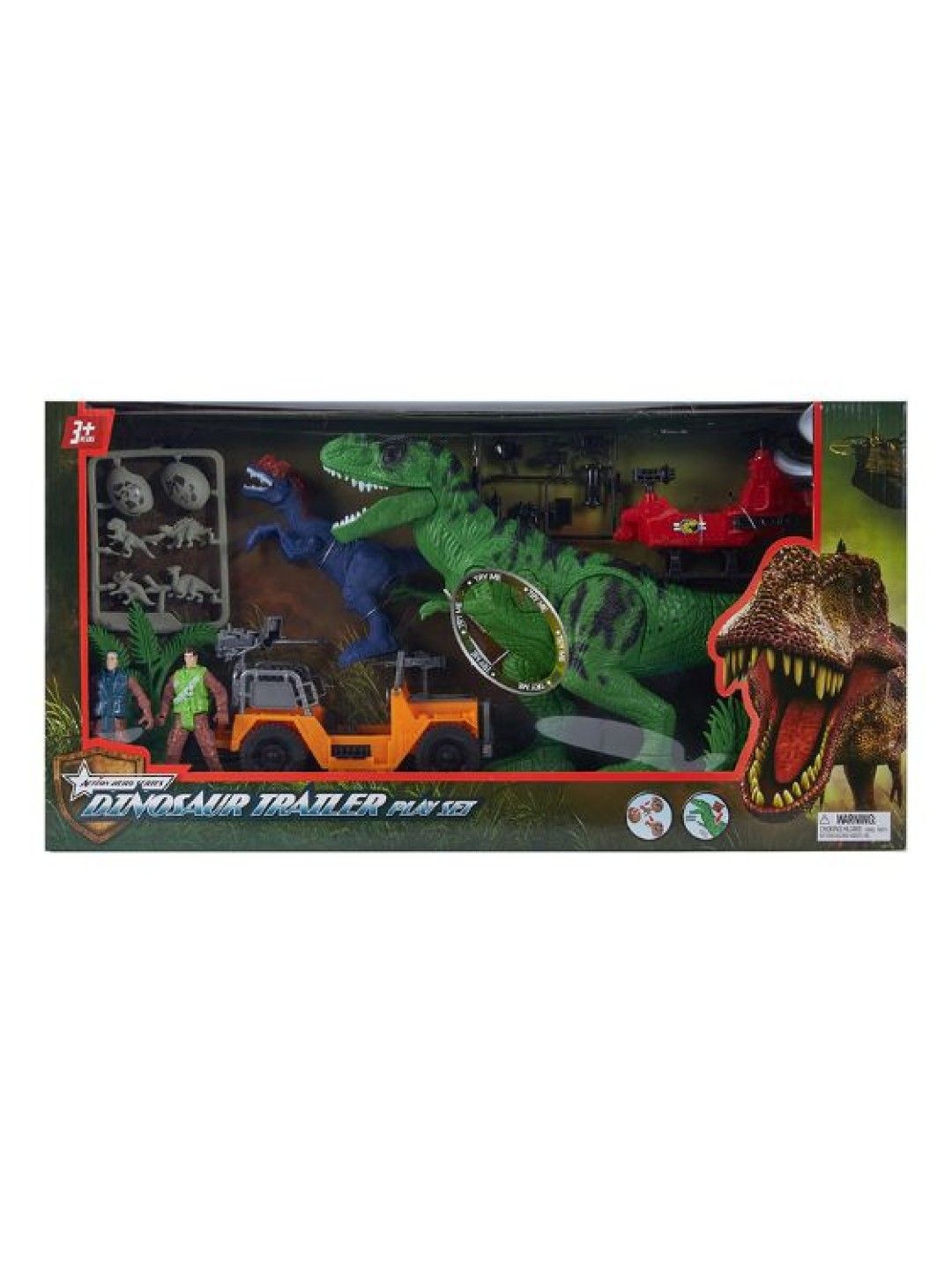 Anko Action Hero Series Dinosaur Attack Play Set (No Color- Image 4)