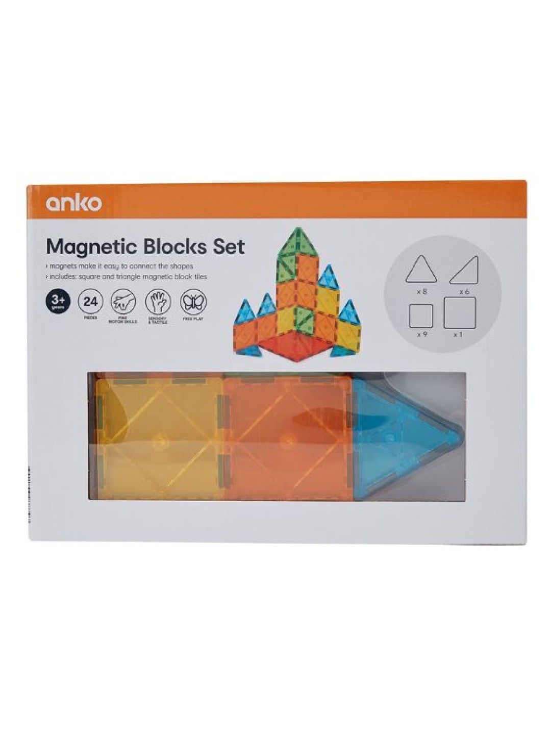 Anko magnetic hot sale block tiles