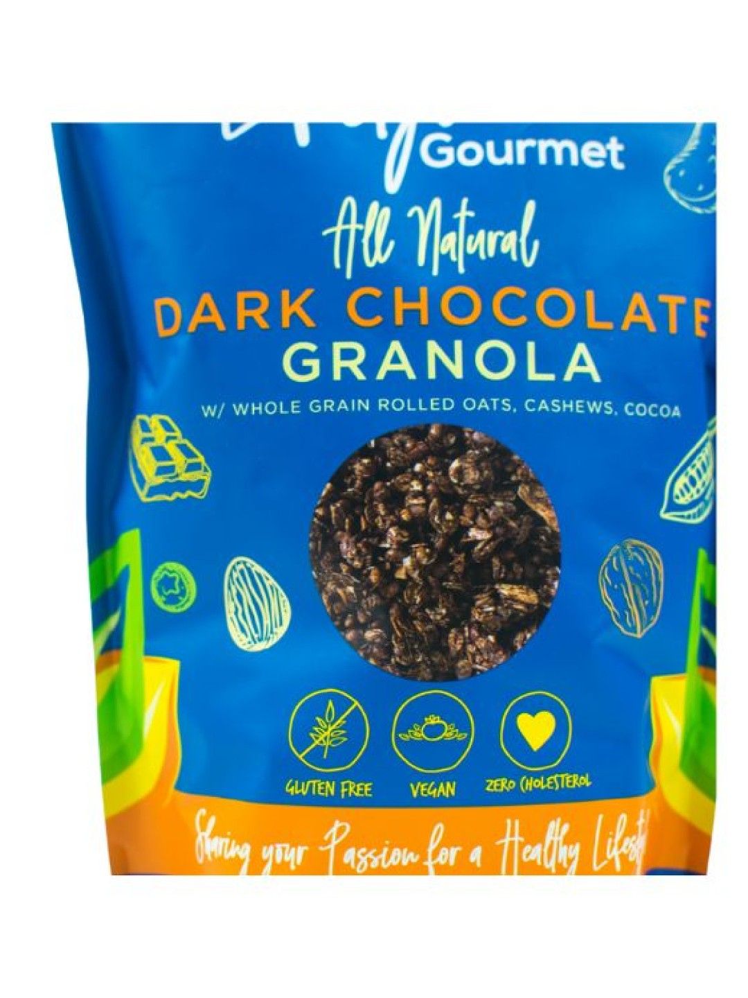 Lifestyle Gourmet Dark Chocolate Granola (No Color- Image 4)