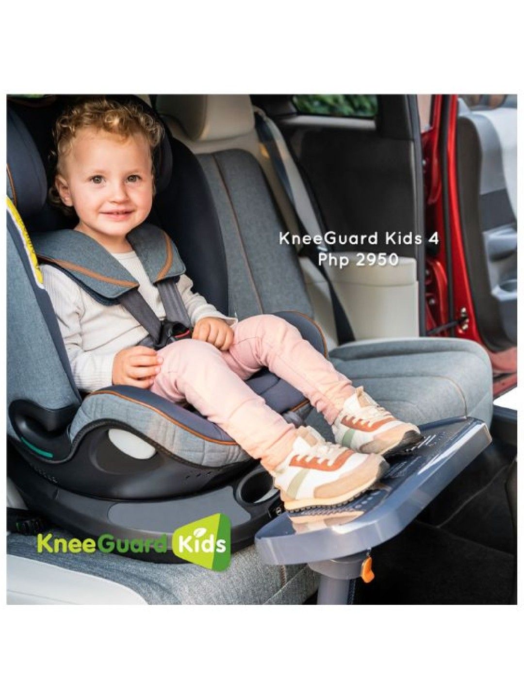 KneeGuardKids Car Seat Footrest edamama