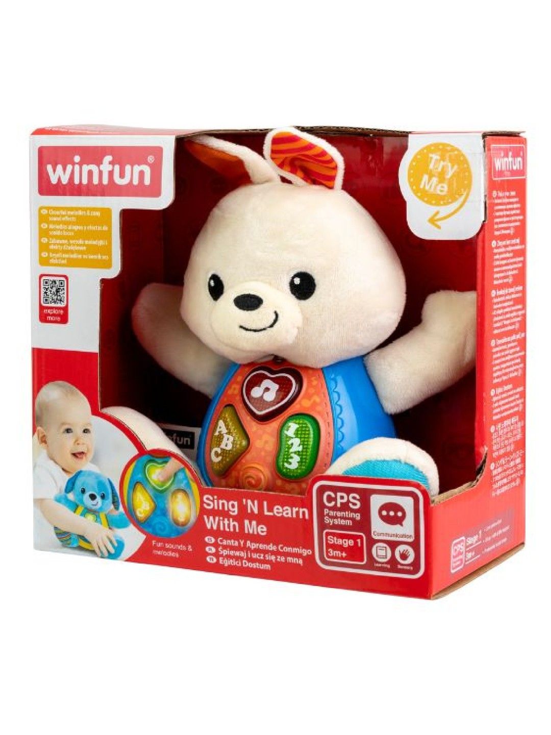 winfun Sing N Learn With Me - Bouncy Bunny (No Color- Image 4)