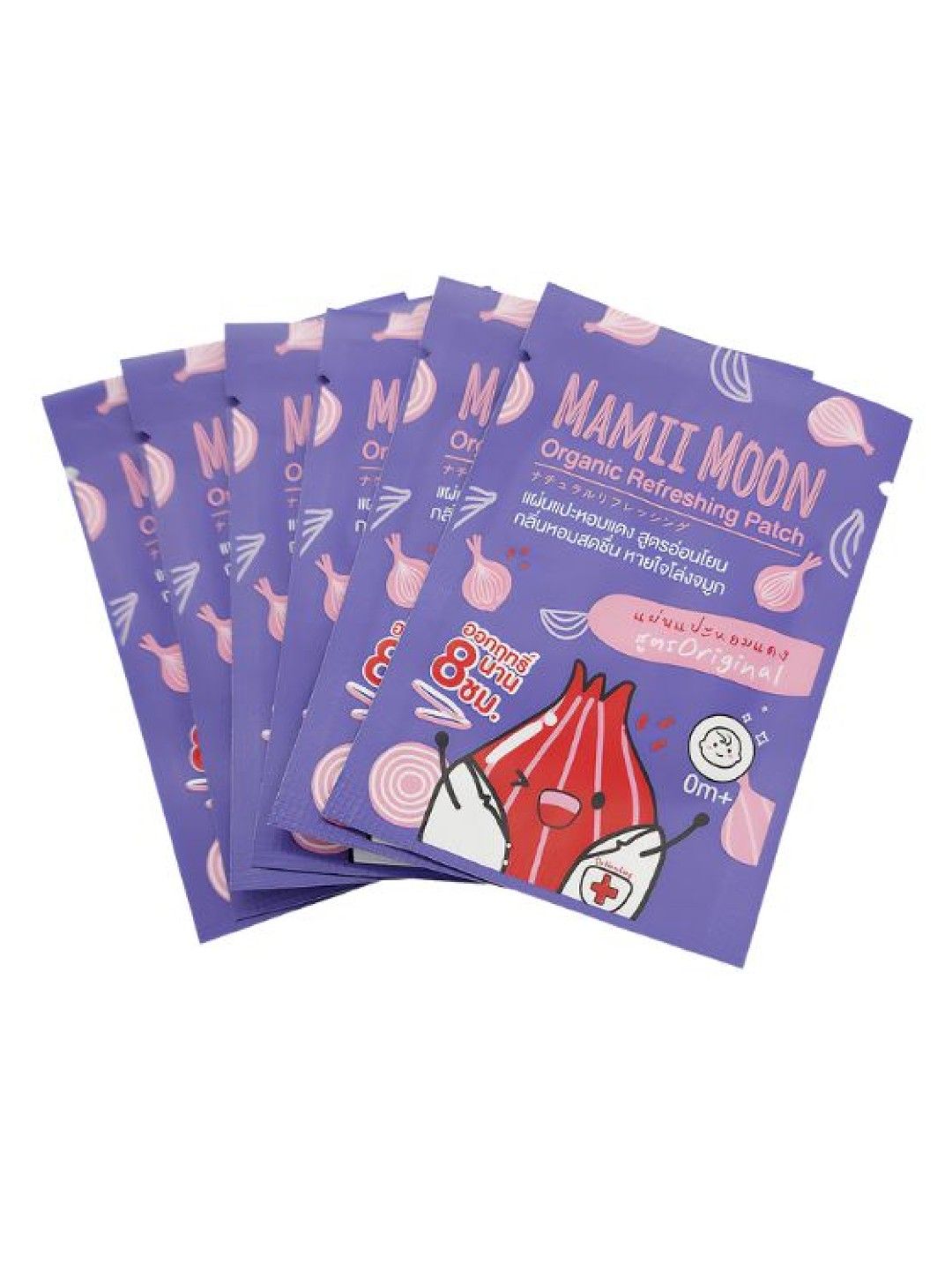 Mamii Moon Natural Refreshing Red Onion Patch for Babies and Kids (No Color- Image 4)