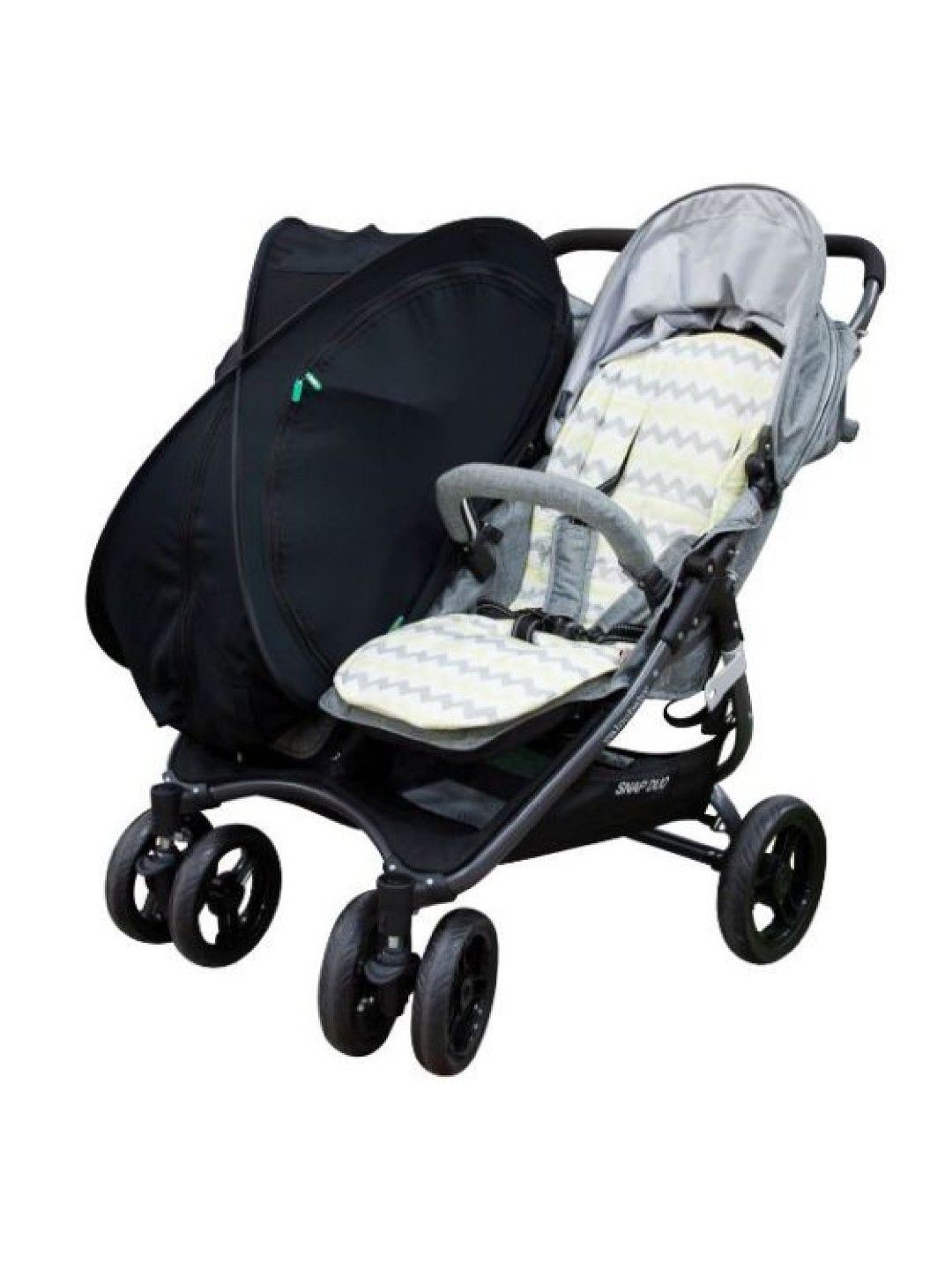 CoziGo Sleep and Sun Cover for Bassinets and Strollers (No Color- Image 4)