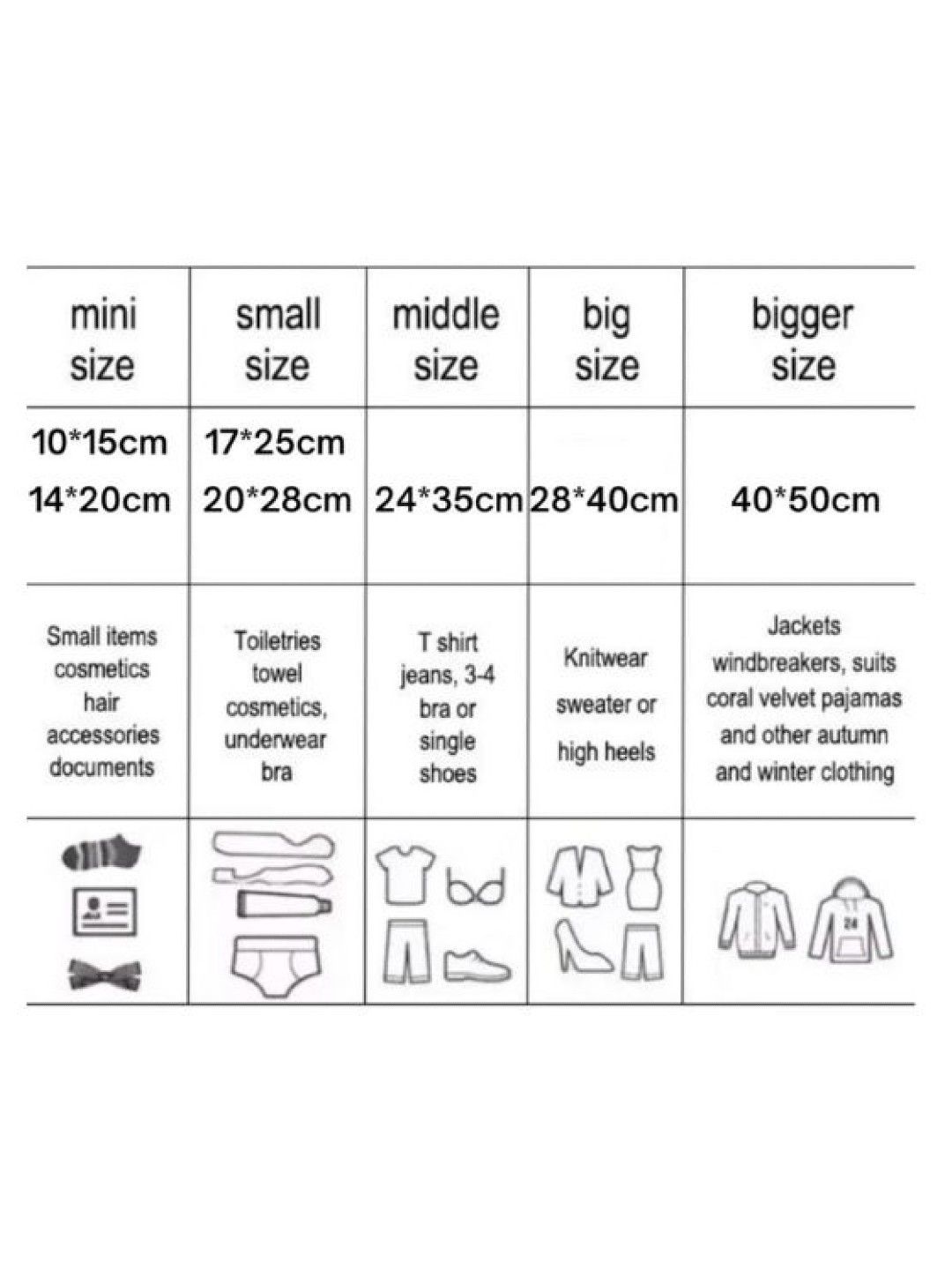 QT Hub Frosted Resealable Bags (25 pcs, 20x28cm) (No Color- Image 4)