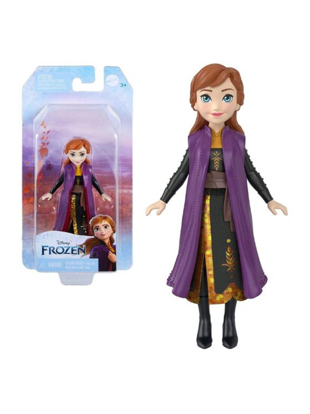 Disney Princess Disney Princess Mini Doll Frozen Anna (No Color- Image 4)