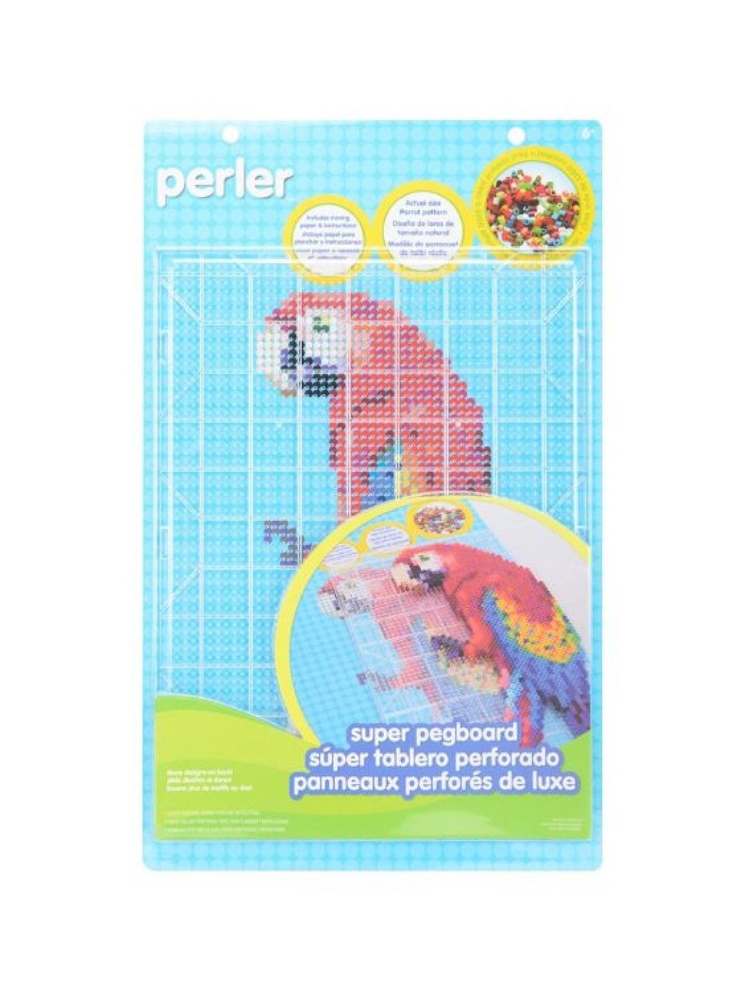 Perler Beads Super Peg Board Classic (No Color- Image 1)