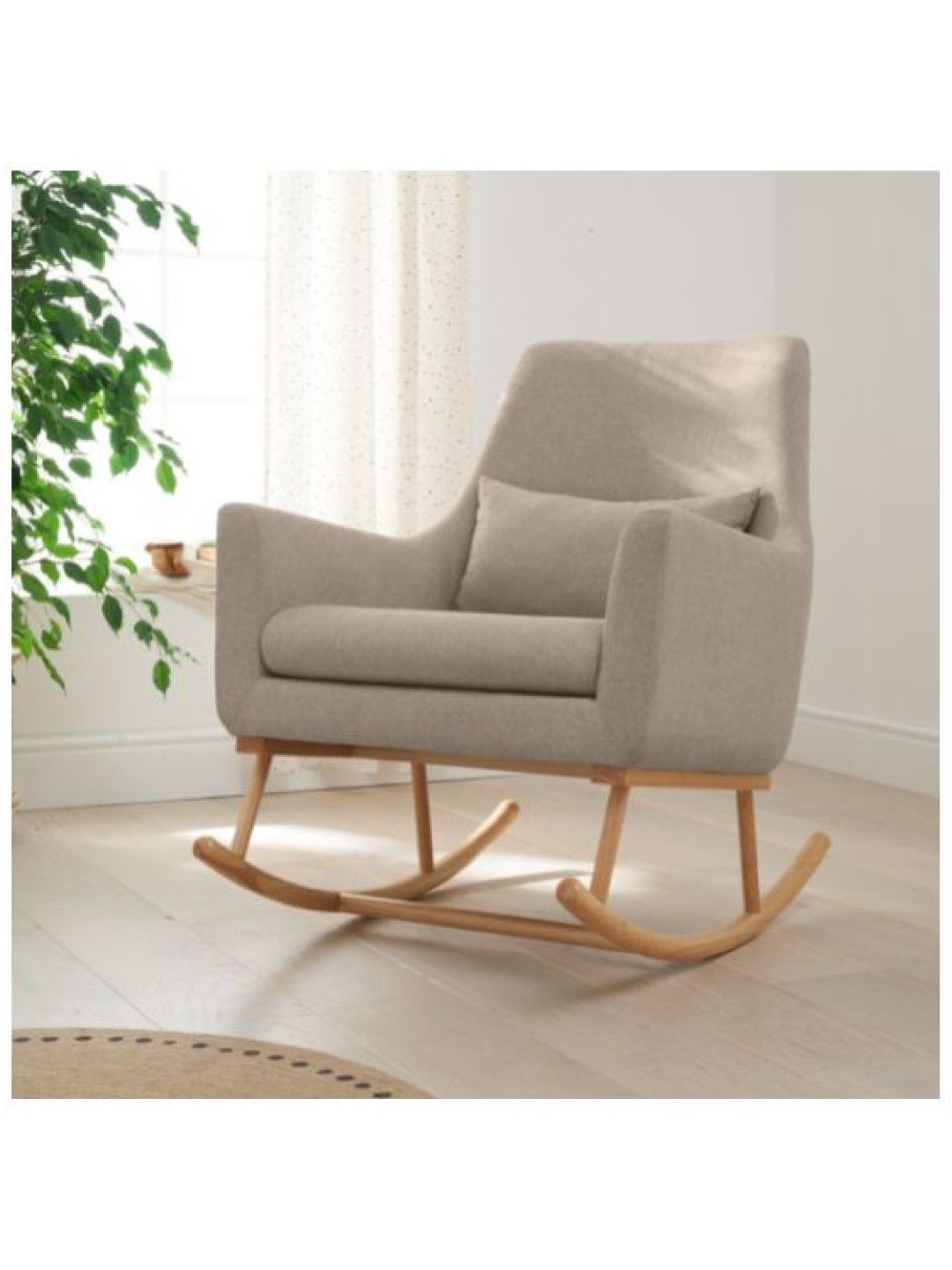 Tutti Bambini Oscar Breastfeeding/Rocking Chair (Stone (Natural)- Image 4)