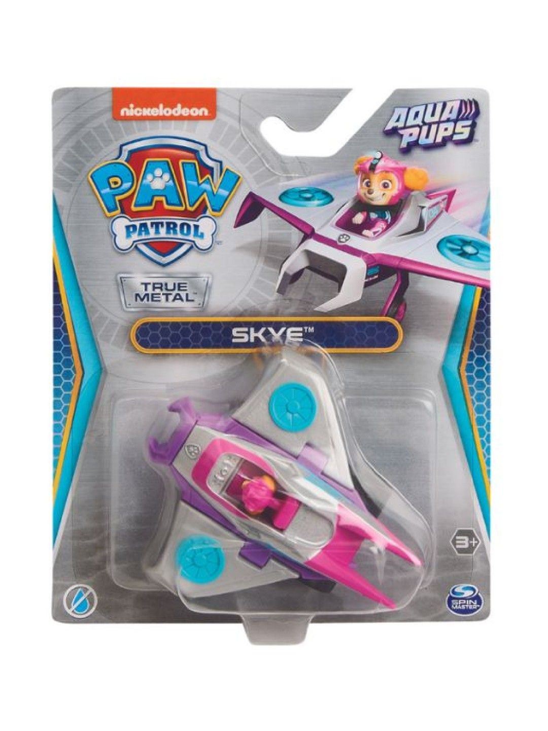 Paw Patrol DieCast Aqua Skye (Multicolor- Image 4)