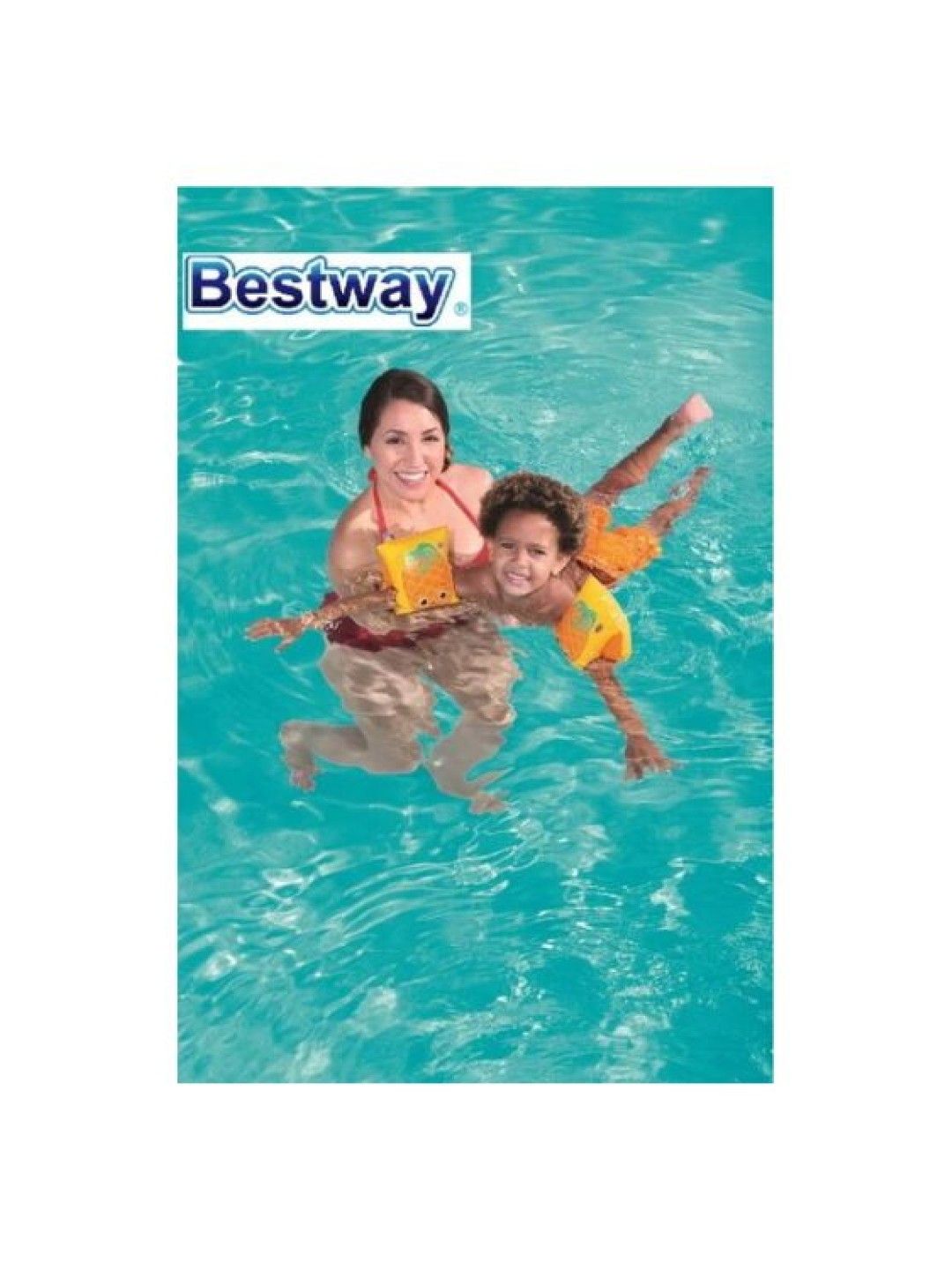 Bestway Armbands (23 x 15cm) (Red- Image 3)