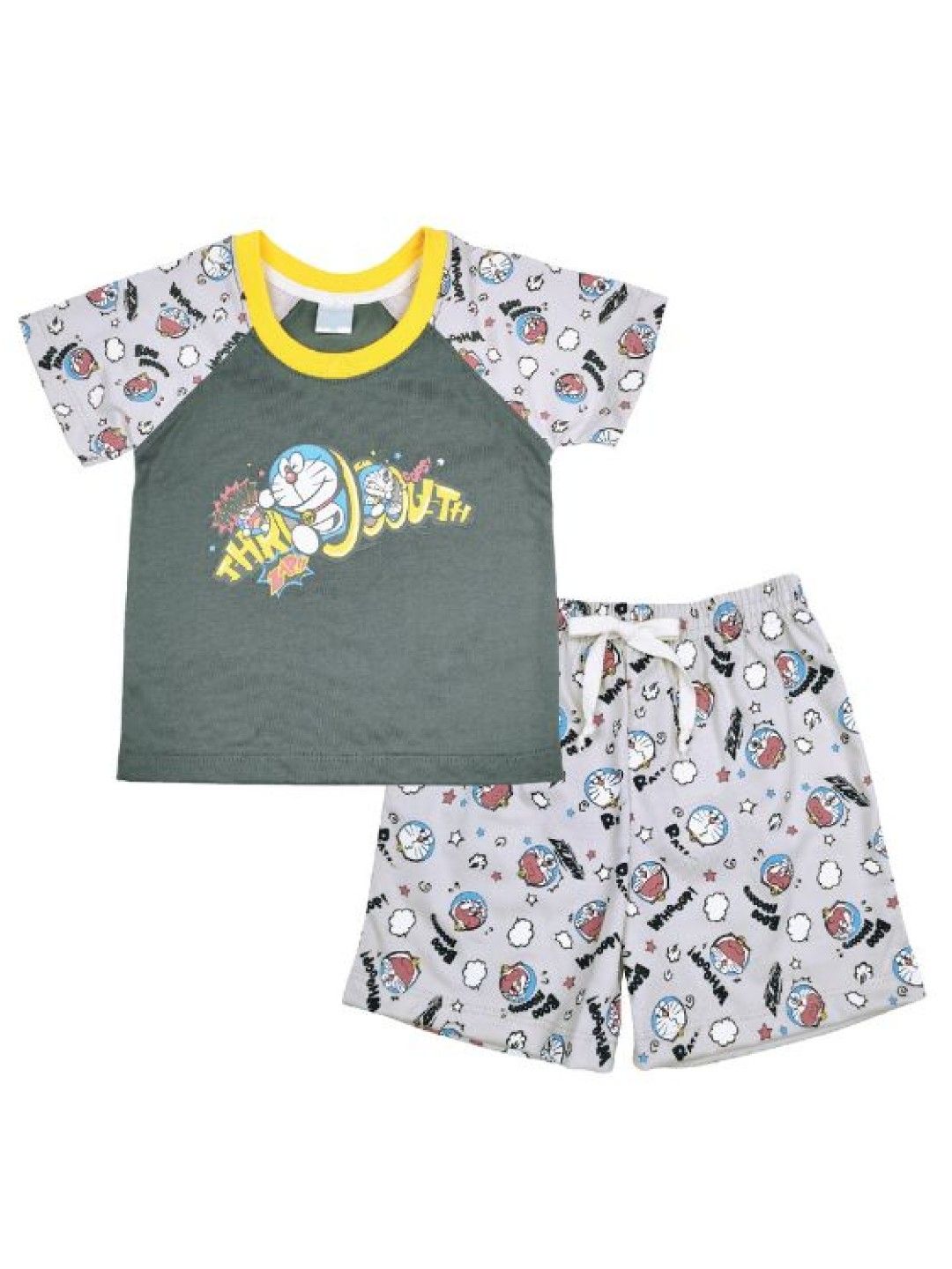 Doraemon Boys T-Shirt and Shorts Terno Set - Clash Collection (No Color- Image 1)