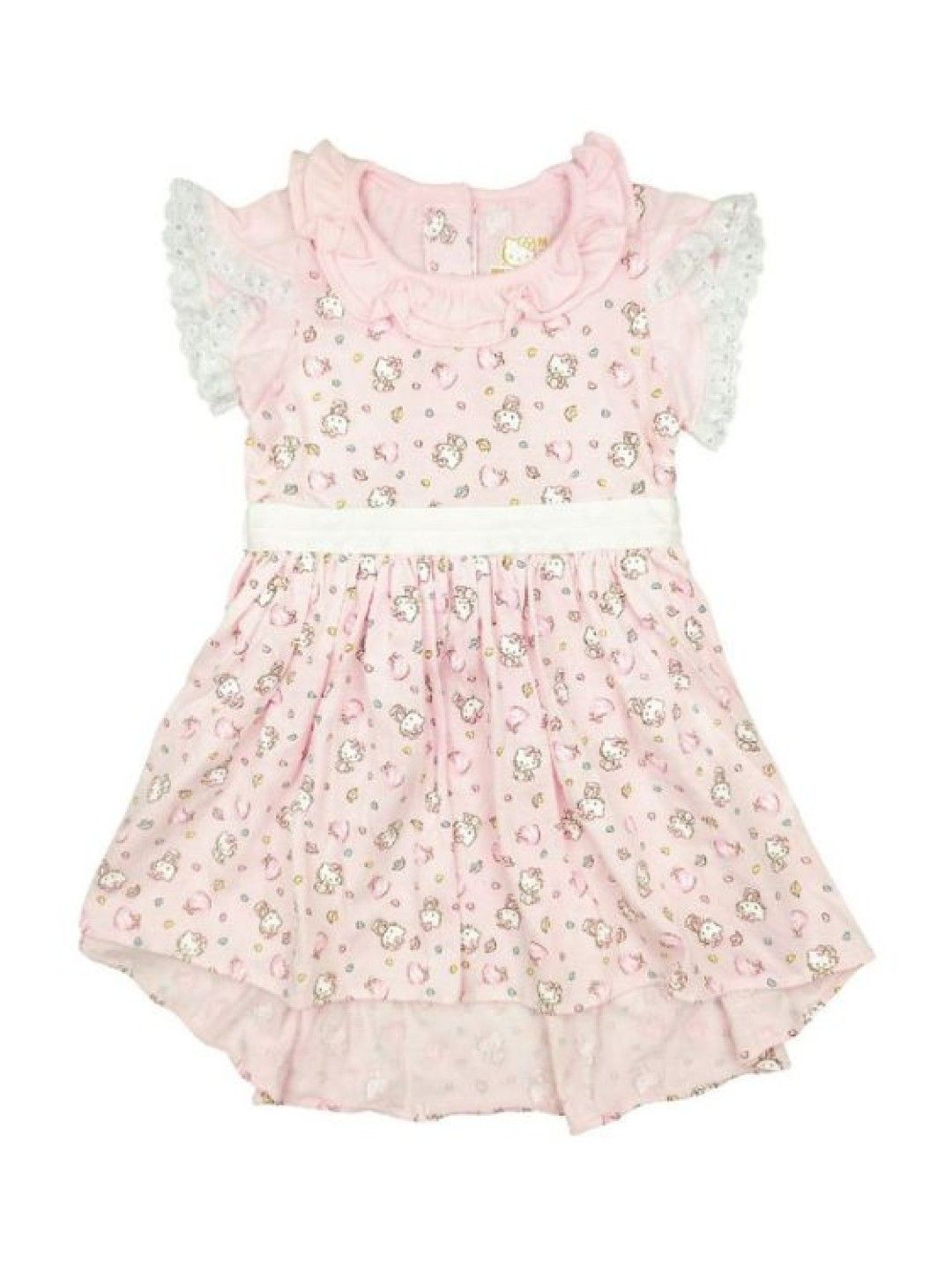 Sanrio Hello Kitty Pink Dress with Ruffles - Joyfolie Collection