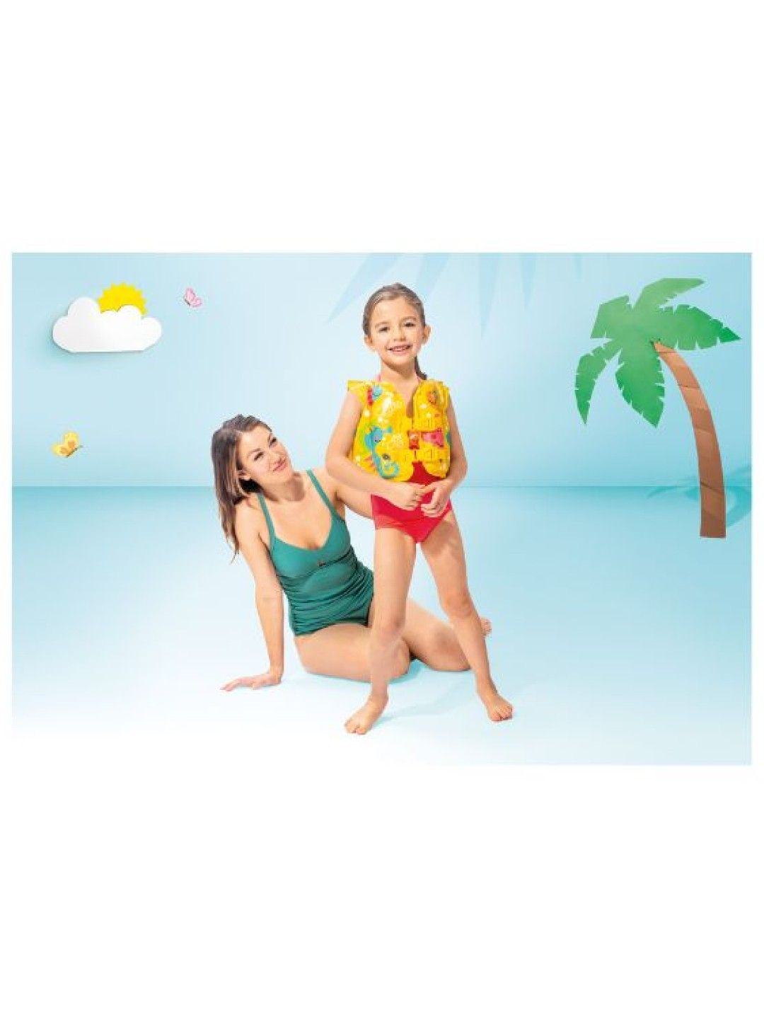 INTEX Tropical Buddies Swim Vest (No Color- Image 4)