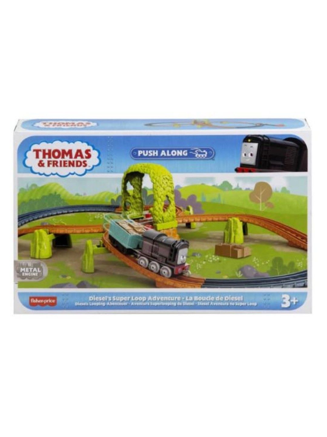 Thomas & Friends Fisher-Price Diesel's Super Loop Adventure (No Color- Image 4)