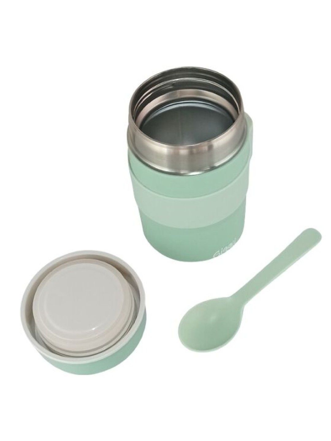 Giggli Insulated Vacuum Stainless Steel Thermal Food Jar (14oz) (Mint Green- Image 4)