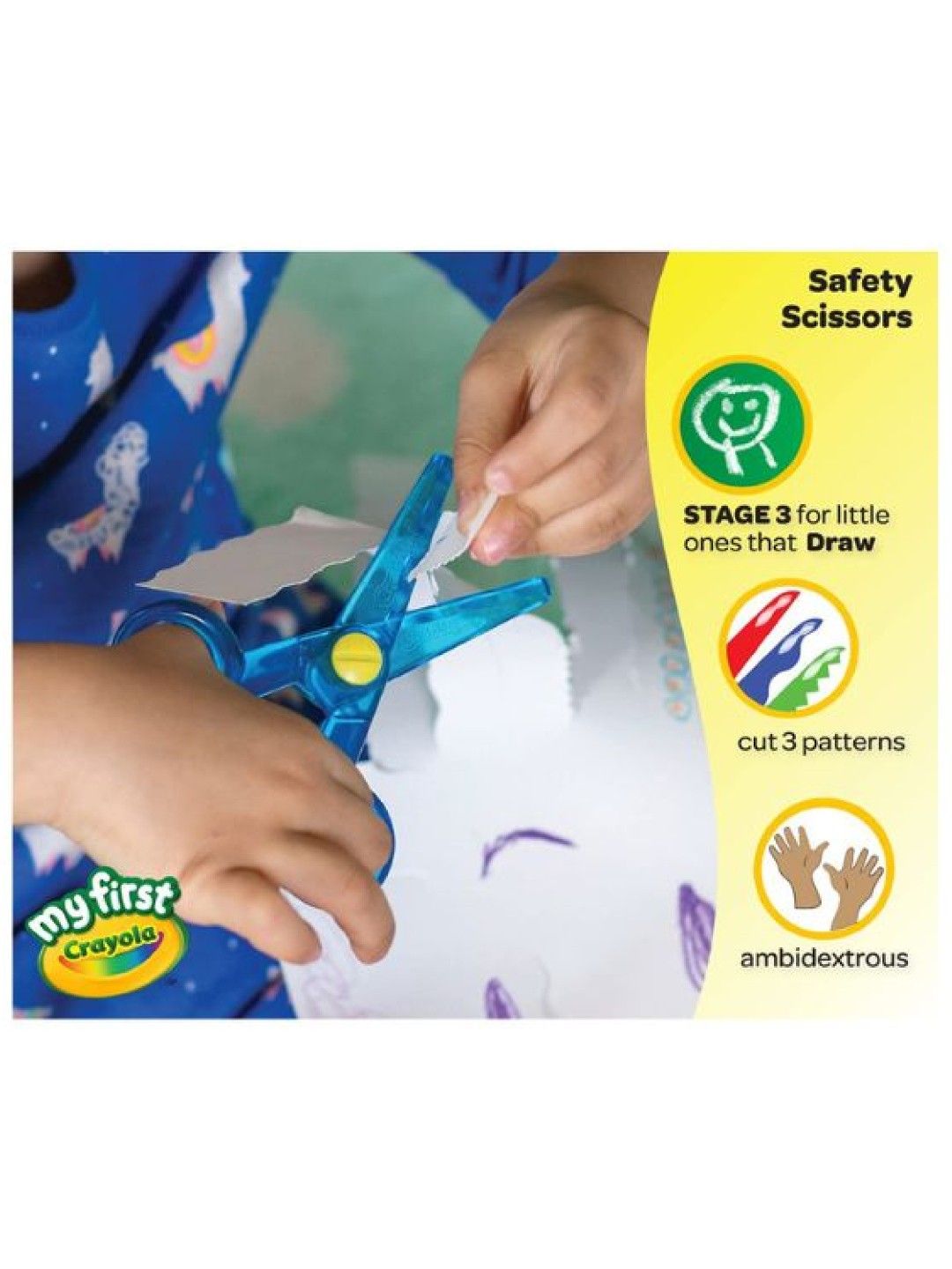 Crayola My First Crayola Safety Scissors (3 pcs) (No Color- Image 4)