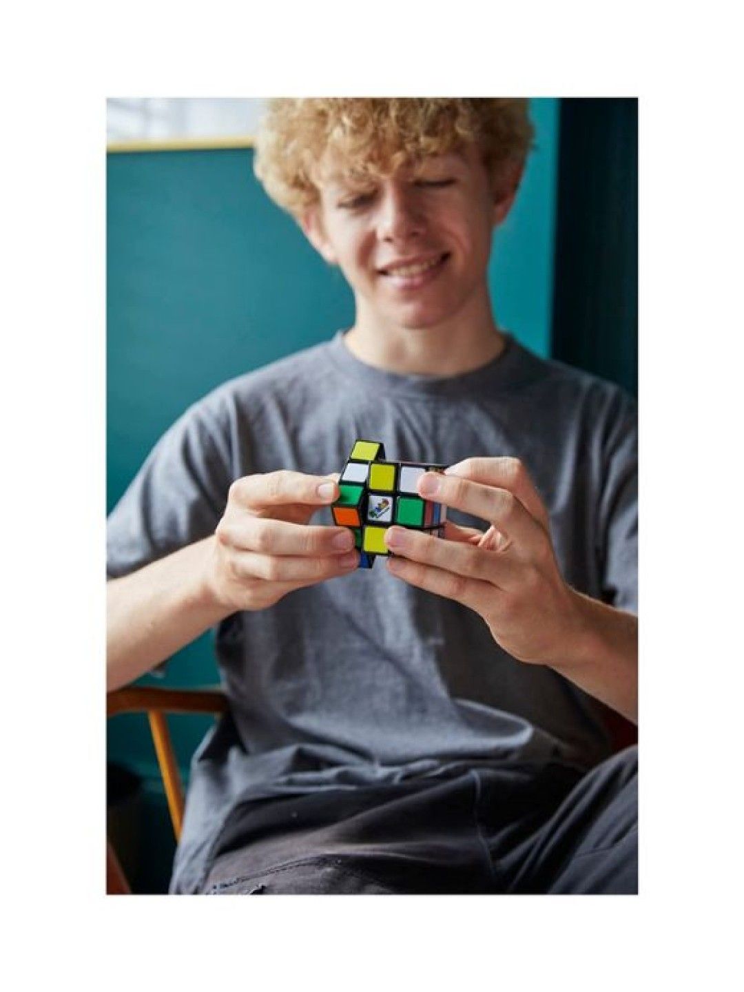 Rubik's 3x3 Cube (No Color- Image 4)