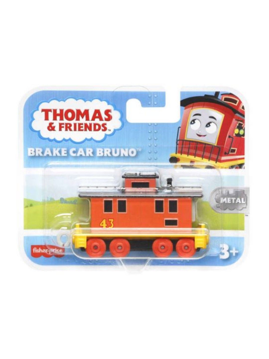 Thomas & Friends Brake Car Bruno Push-Along Engine (No Color- Image 4)