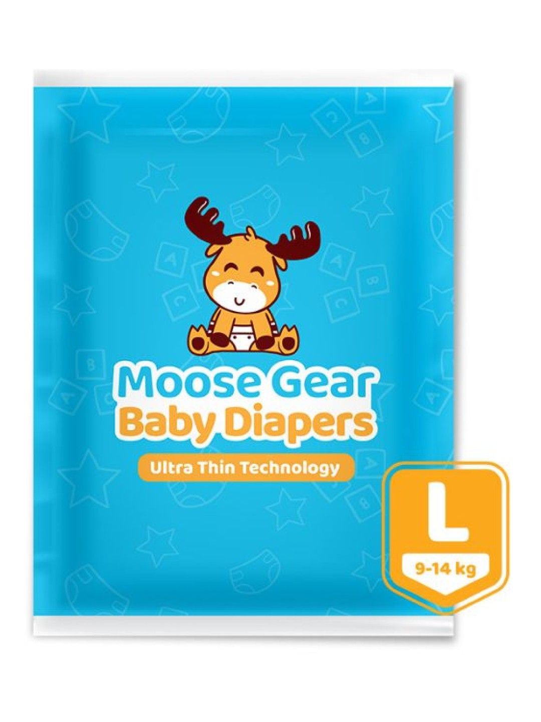 Moose Gear Baby Tape Diapers Trial Pack Large (2pcs) (No Color- Image 1)