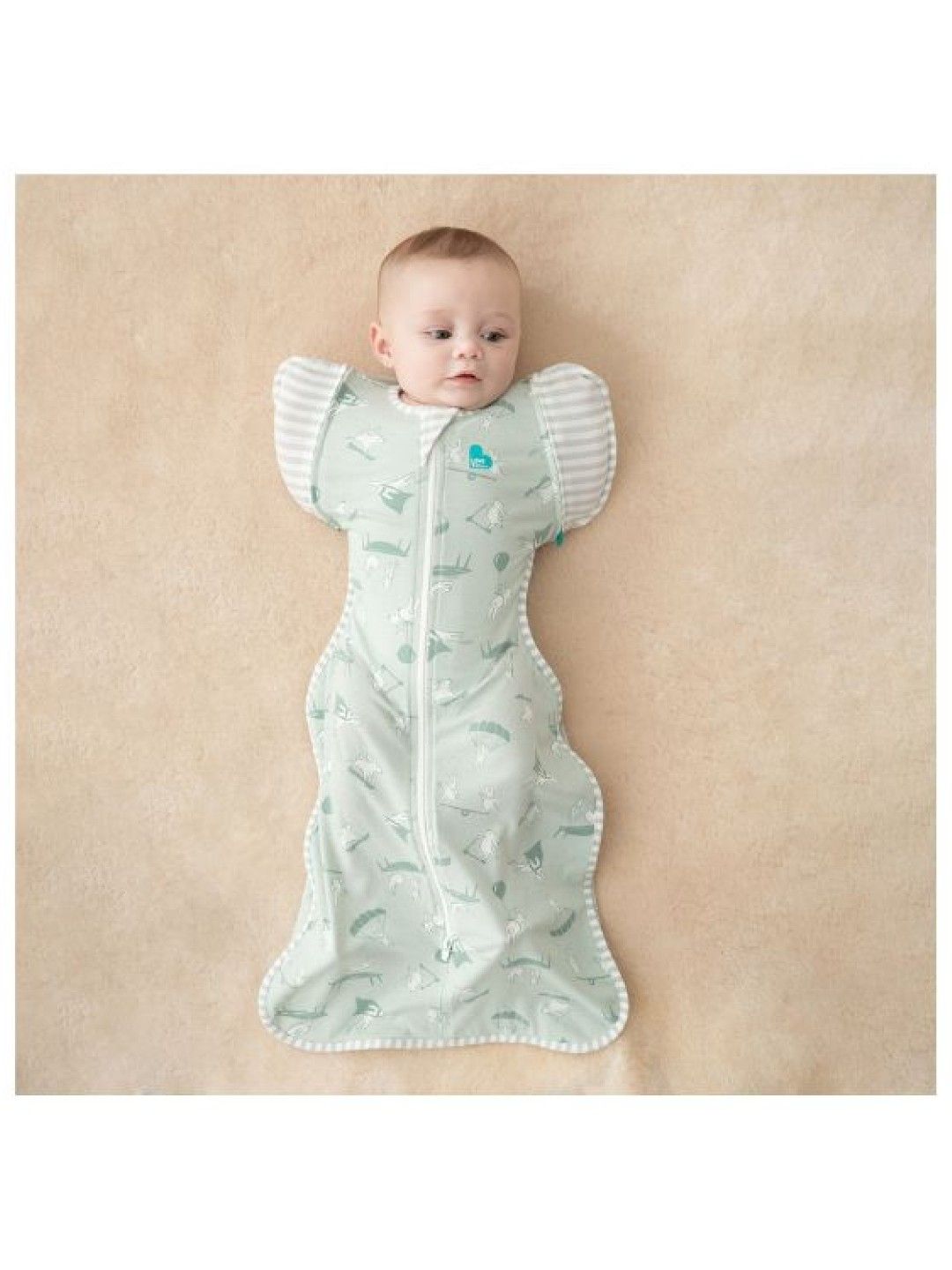 Love To Dream Swaddle UP T/Bag Lite Daredevil Bunny (Olive- Image 4)