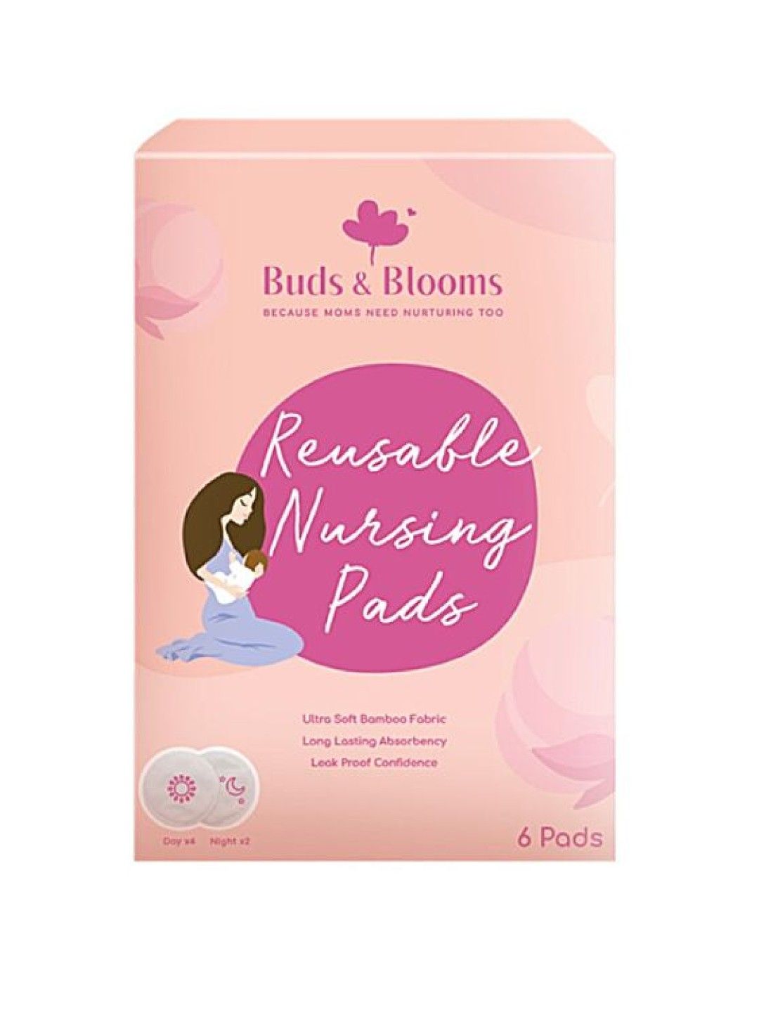 Buds & Blooms Reusable Nursing Pads
