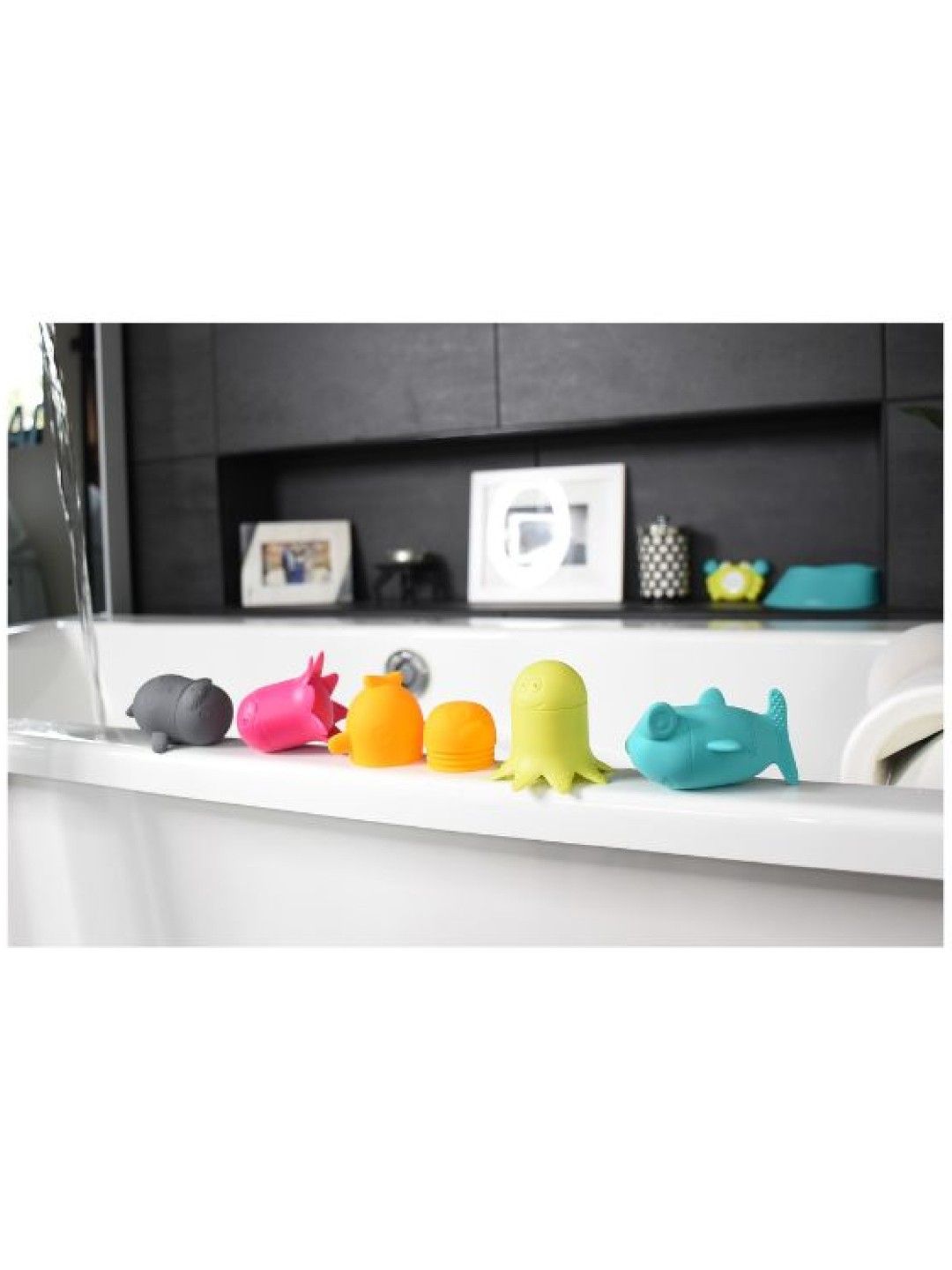 bbluv Büddies: Silicone Mix-and-Match Bath Toys (No Color- Image 4)