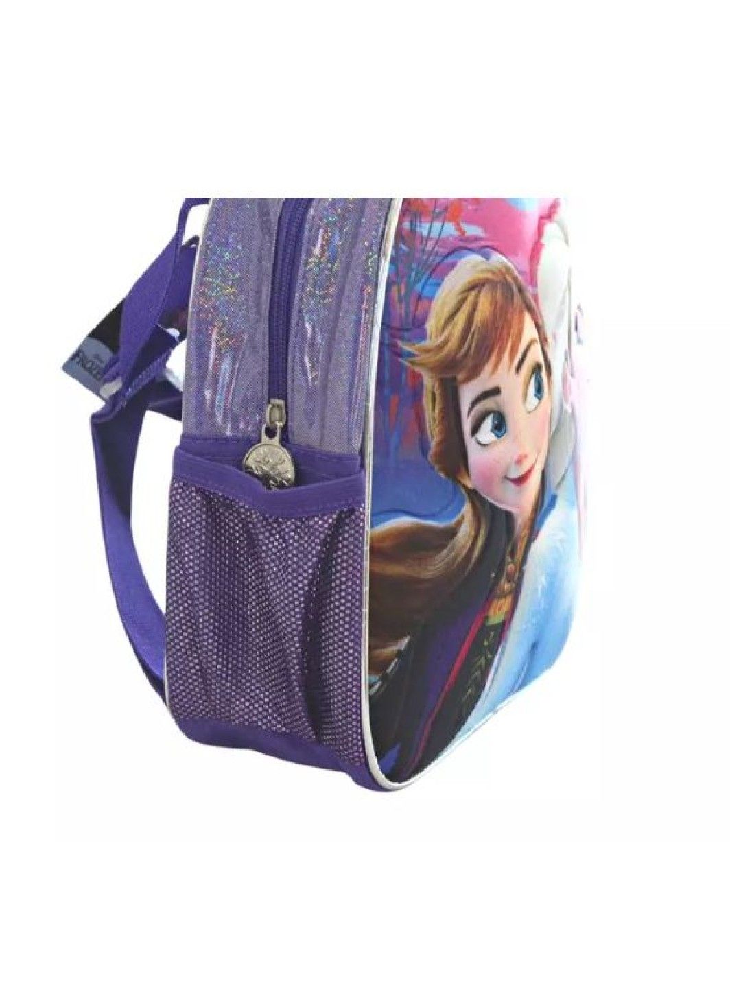 Disney Frozen 3D Elsa and Anna 10inch School Backpack (Purple- Image 4)