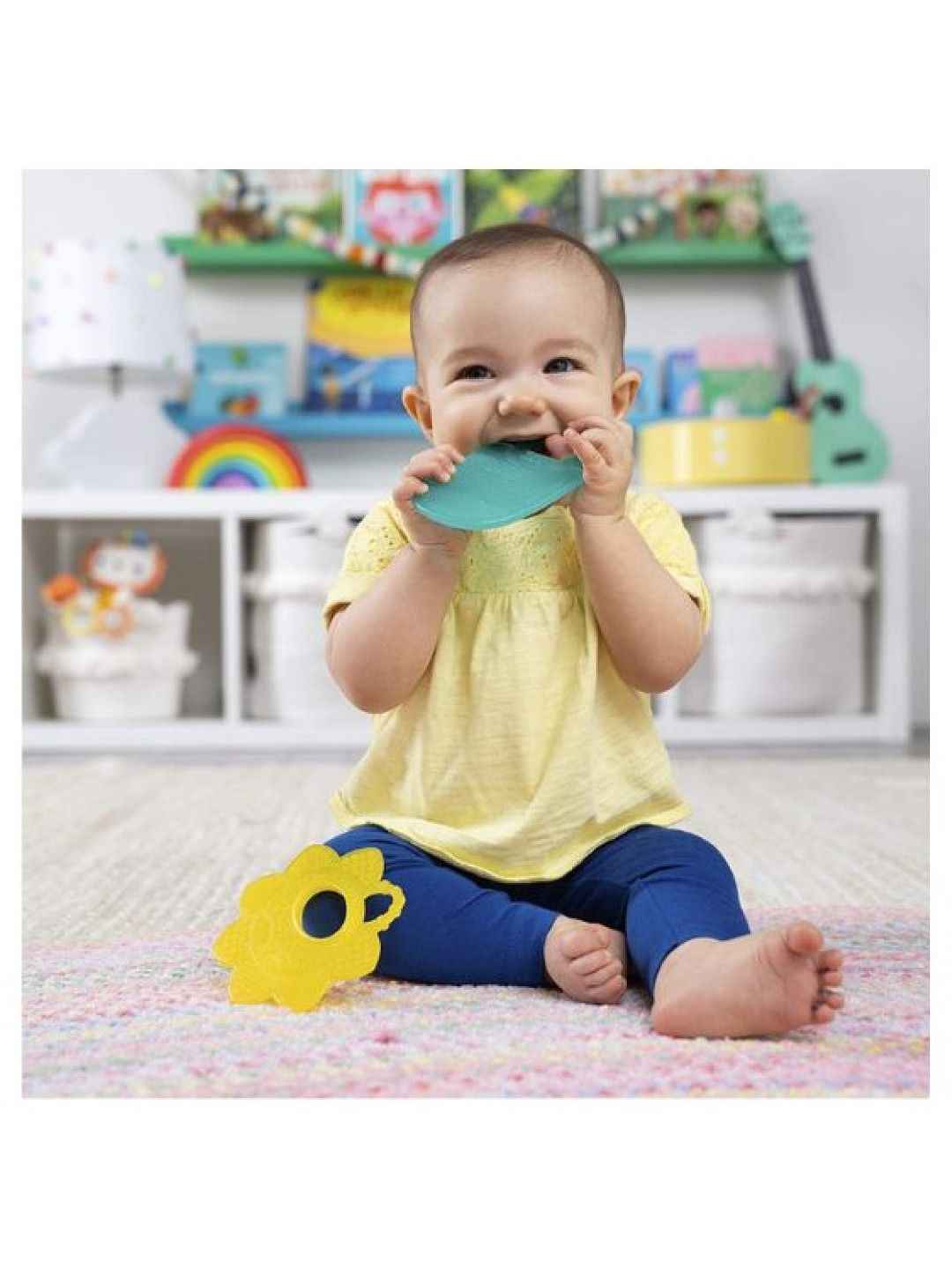 Bright Starts Sunny Soothers Easy-Grasp Teethers 2 pack (No Color- Image 4)