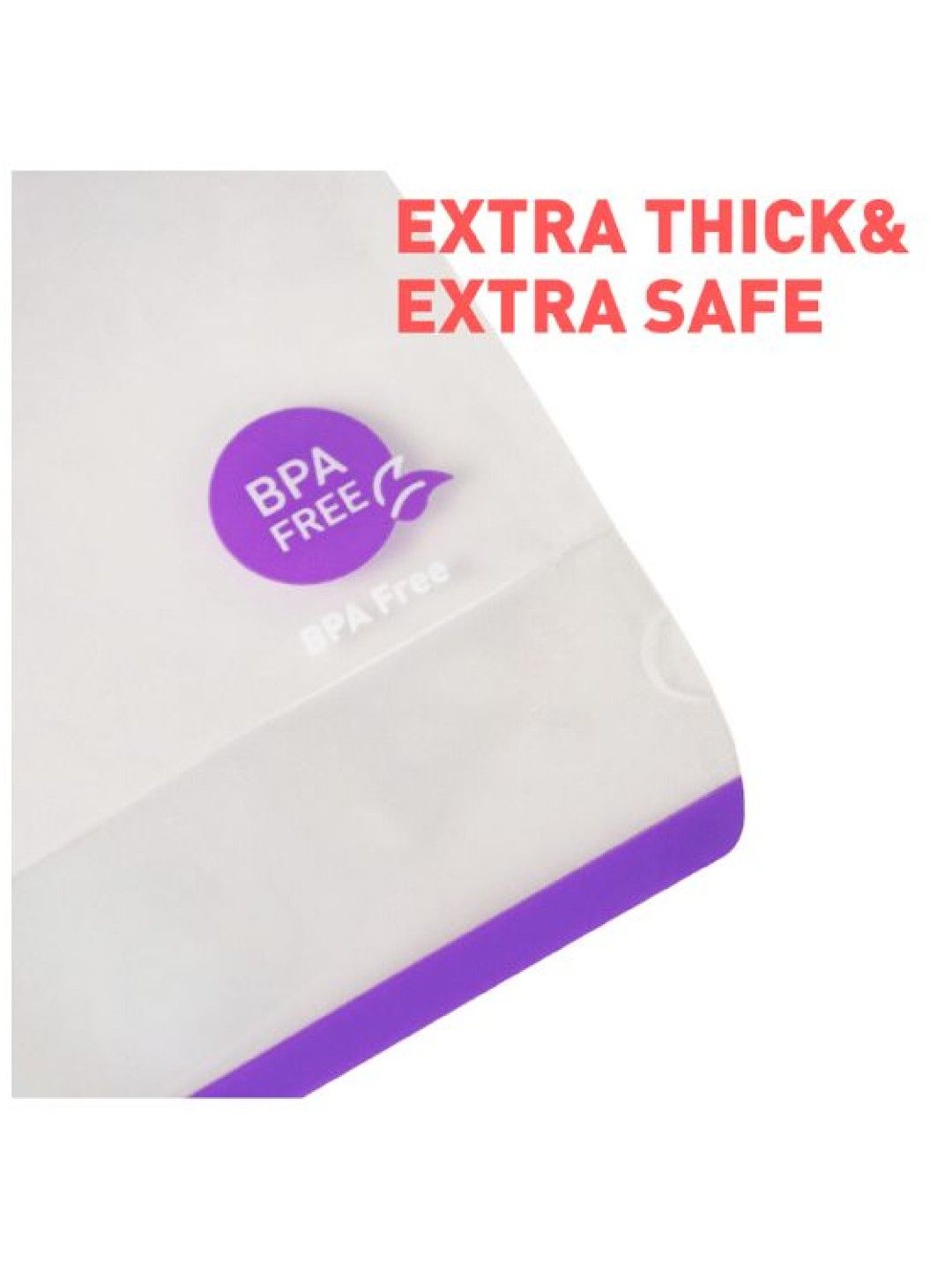 Cuddly Premium Extra-Thick Breastmilk Storage Bag with Spout 200ml (30 Bags) (No Color- Image 4)