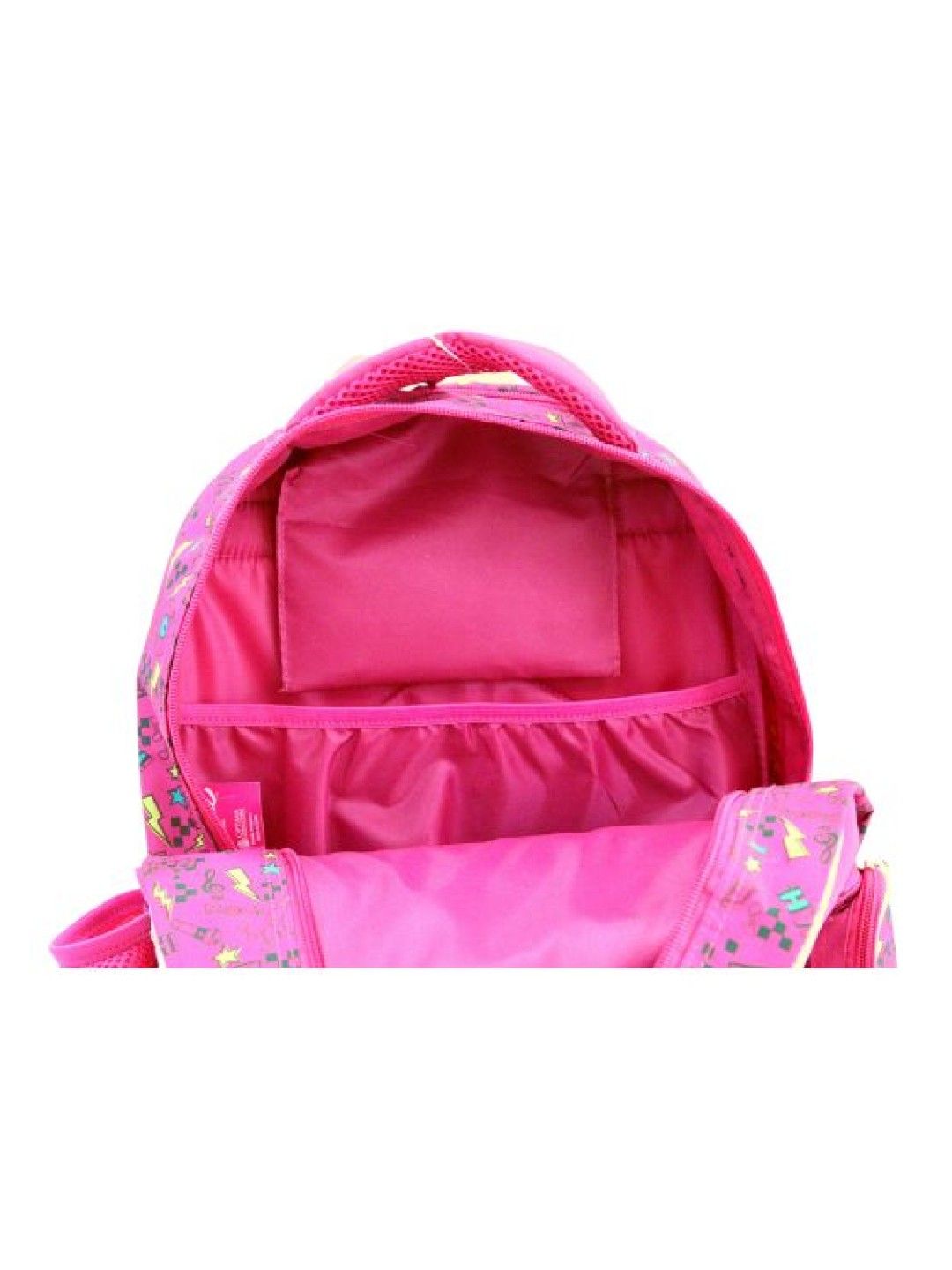 Barbie Singer Bring on The Beat 16inches School Backpack with built in Rain Hood (Pink- Image 4)