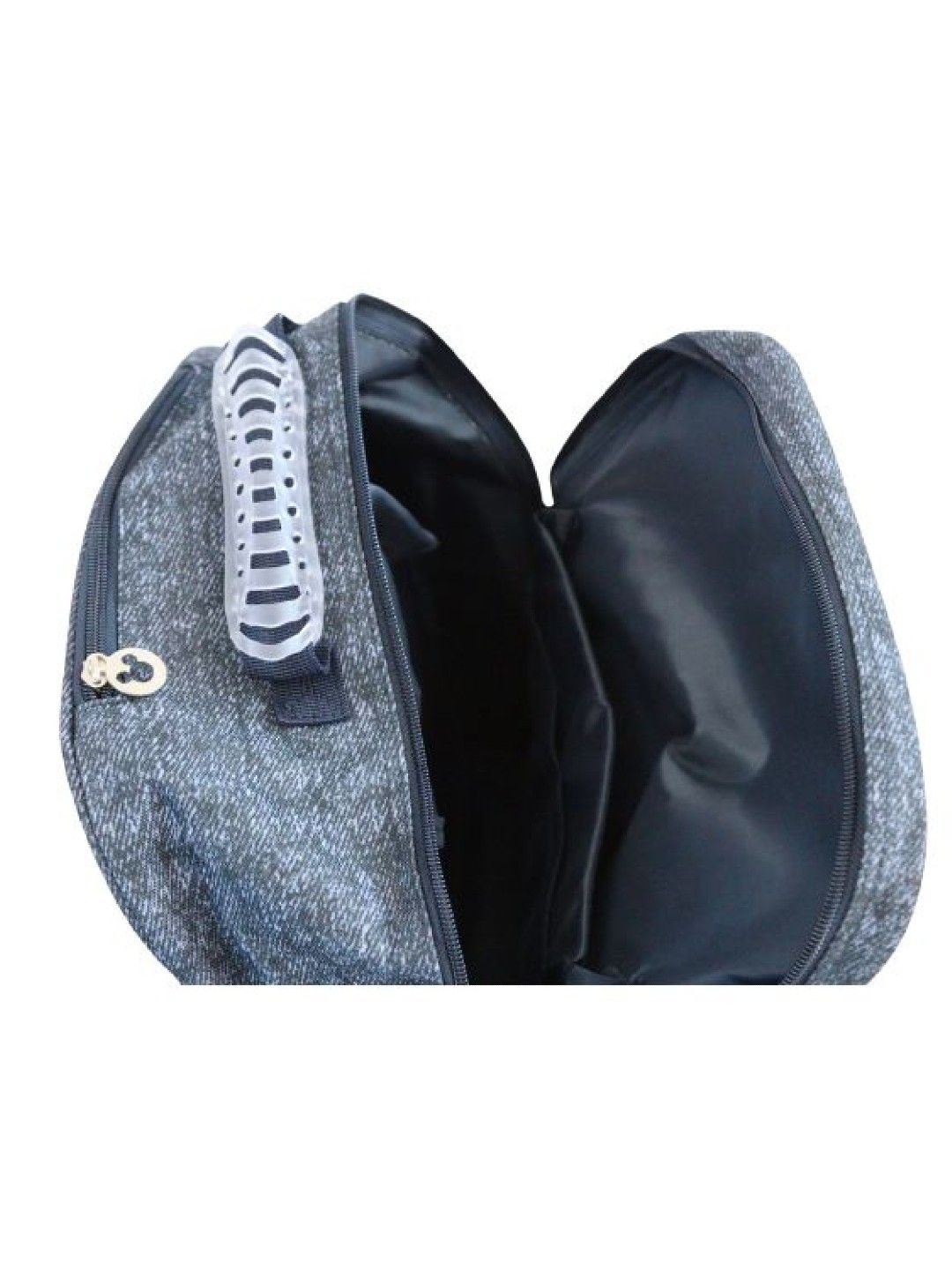 Disney Mickey Mouse 15inch School Backpack with Rain Hood (Blue- Image 4)