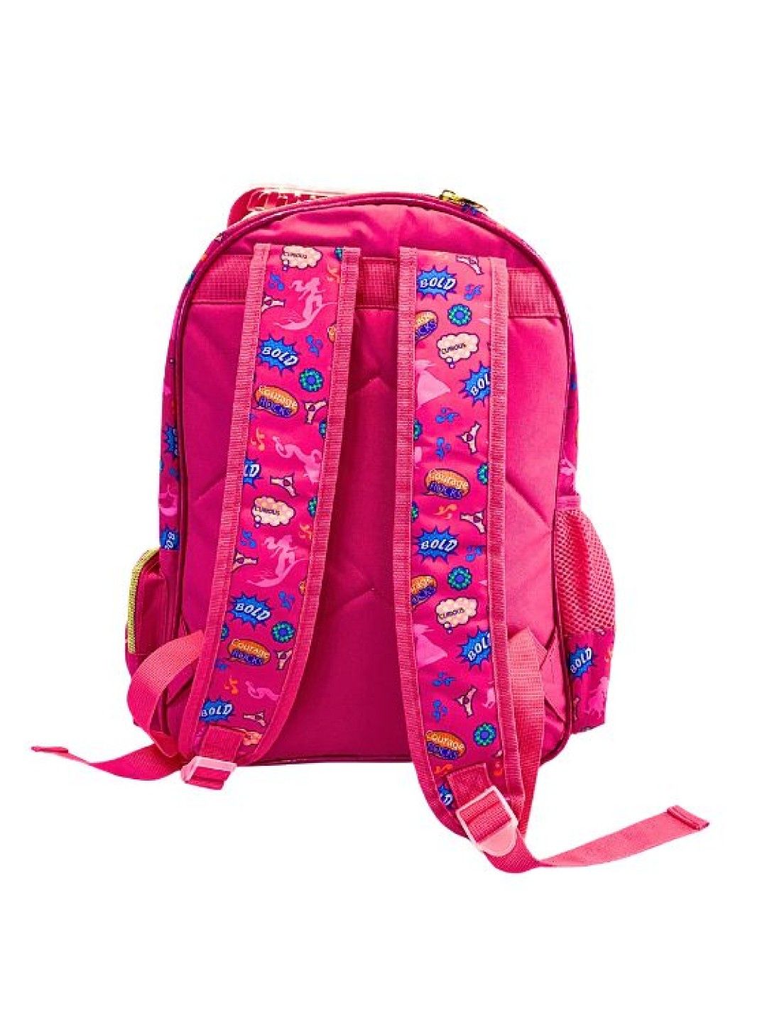 Disney Princess Girls' 15inch School Backpack with Hoodie (Pink- Image 4)