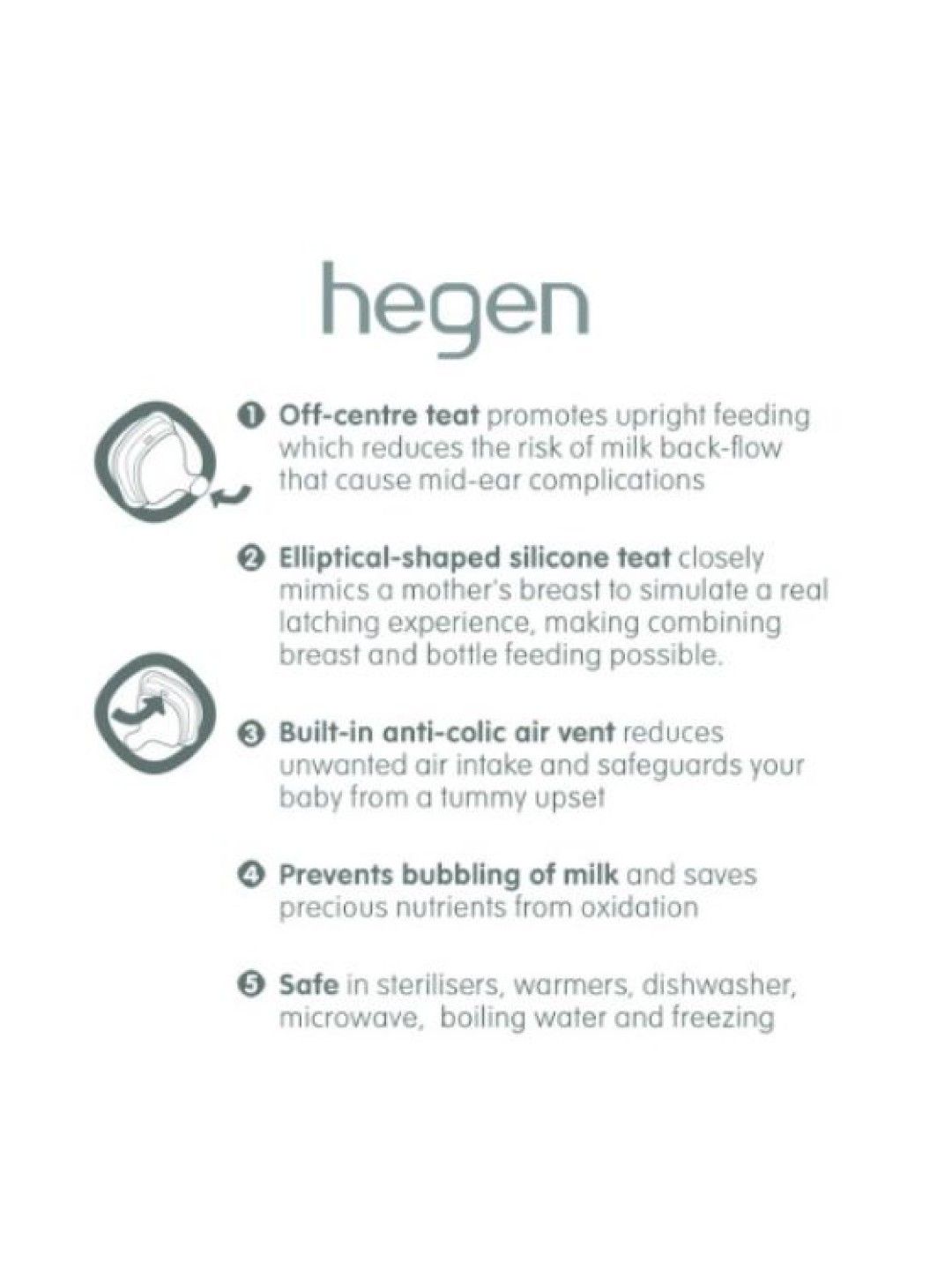 Hegen Feeding Bottle (2oz) (No Color- Image 4)