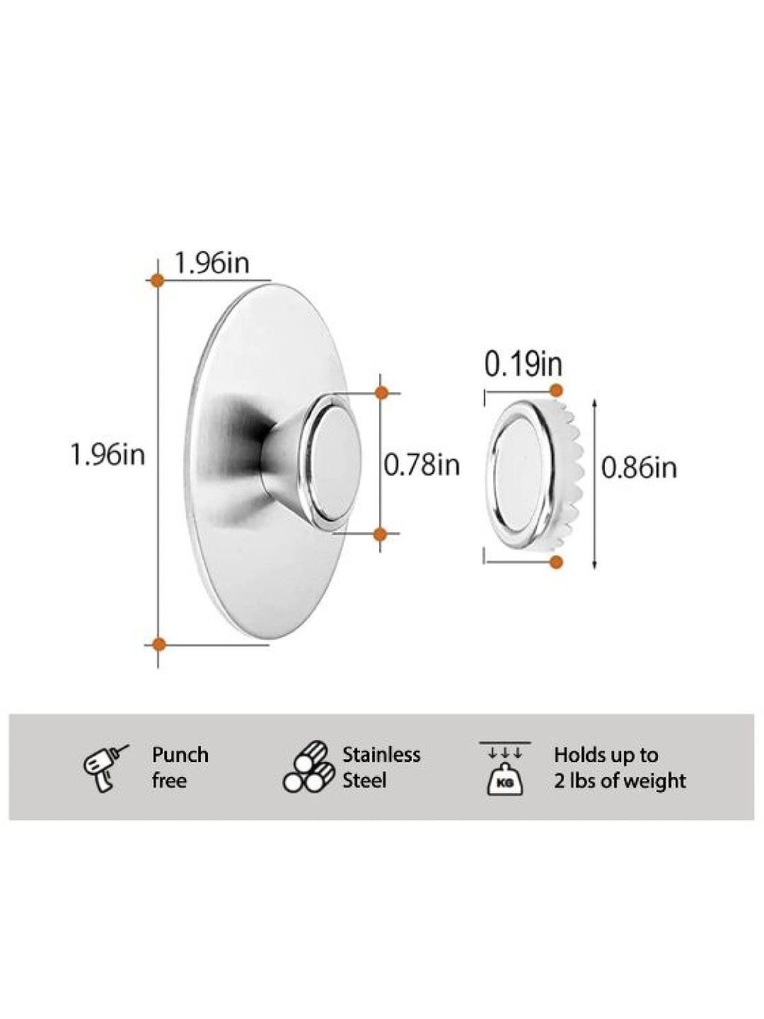 Ayousin Magnetic Soap Dispenser (No Color- Image 4)
